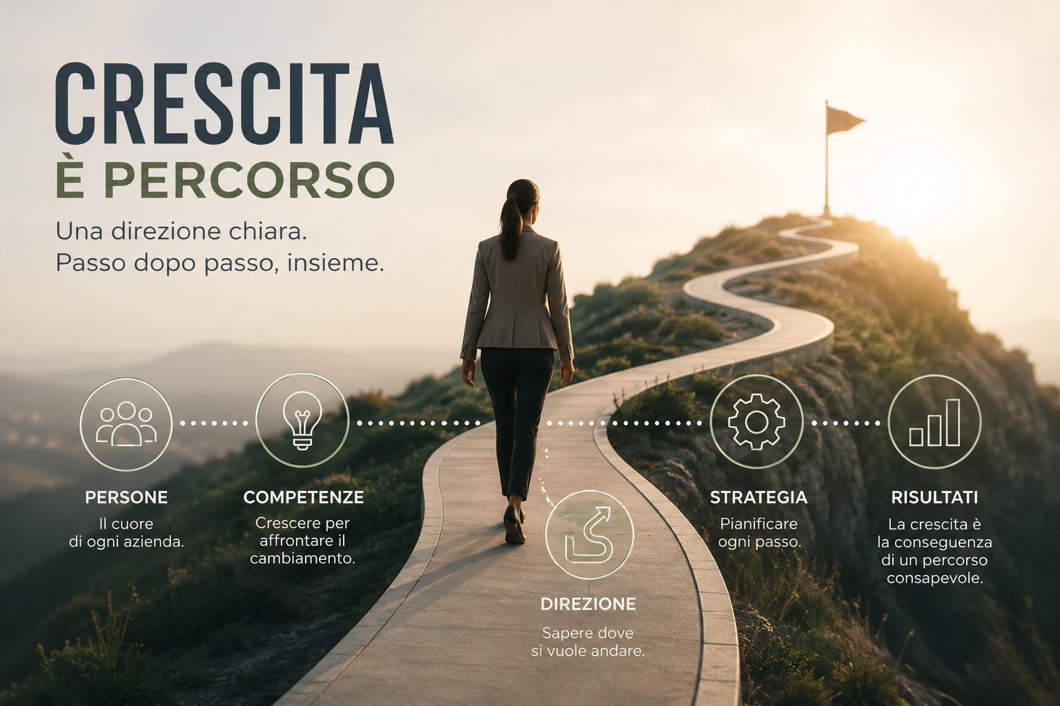 Non esiste crescita senza un percorso