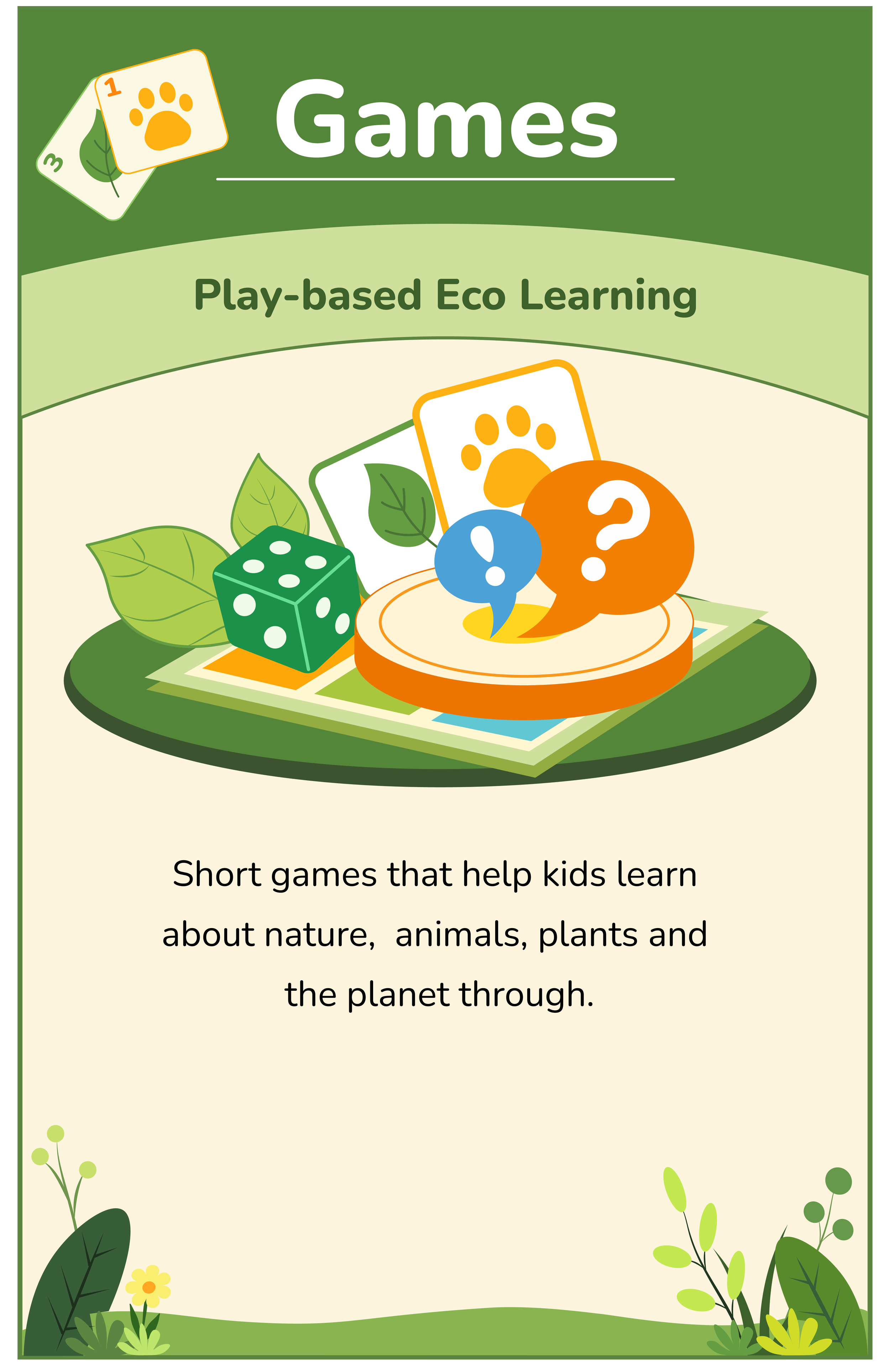 Eco-friendly learning games for kids