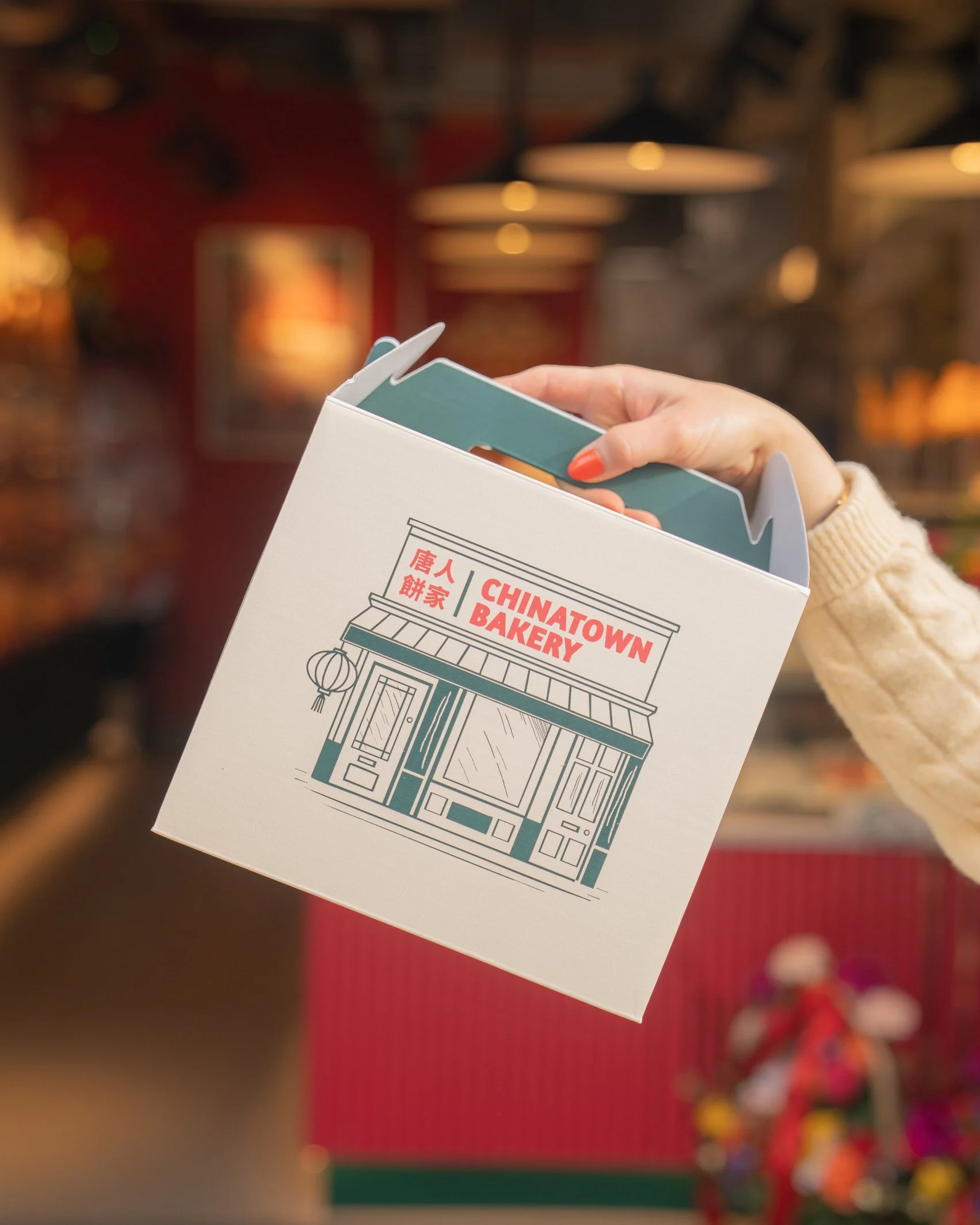 Chinatown Bakery carry box