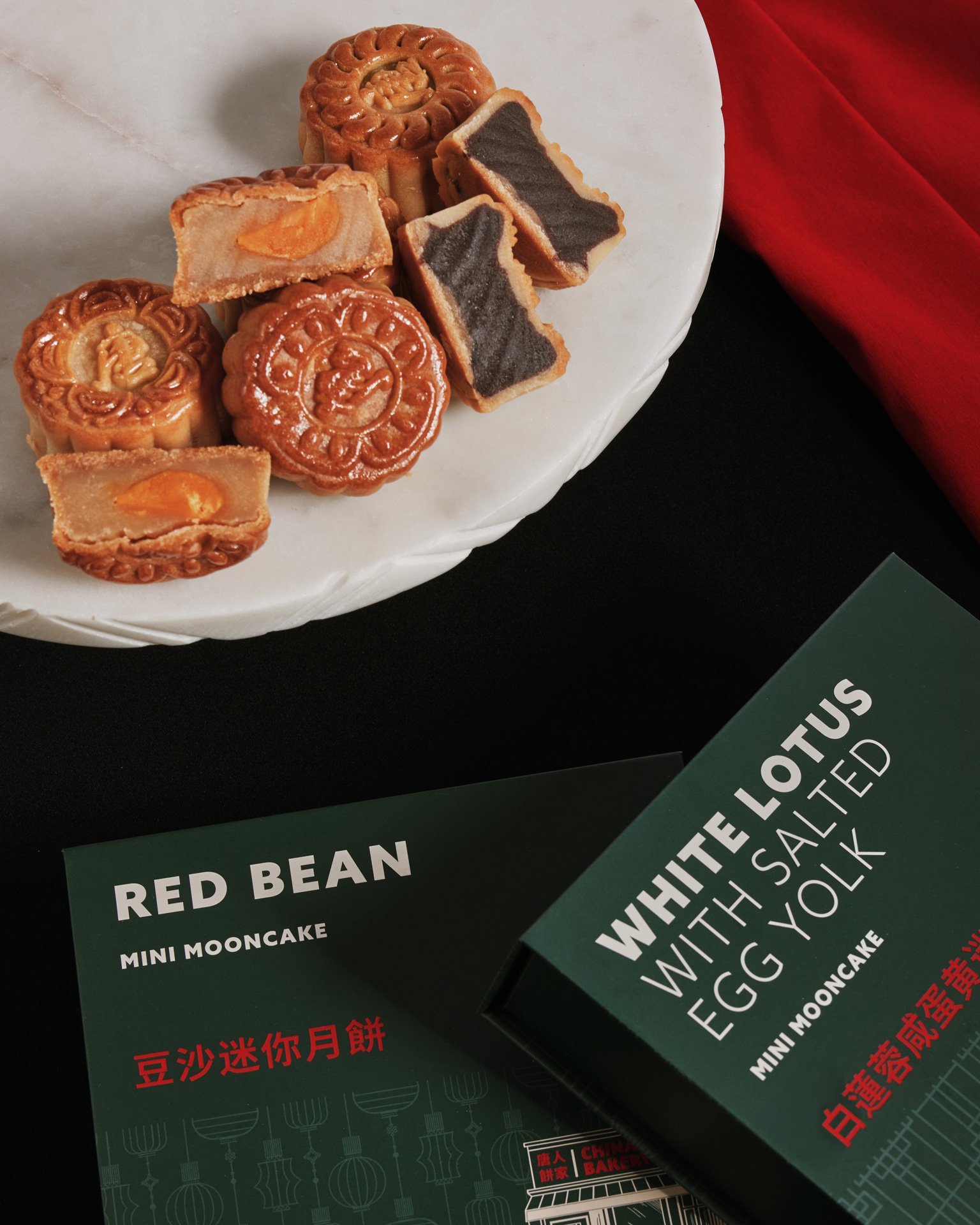 Chinatown Bakery red bean white lotus