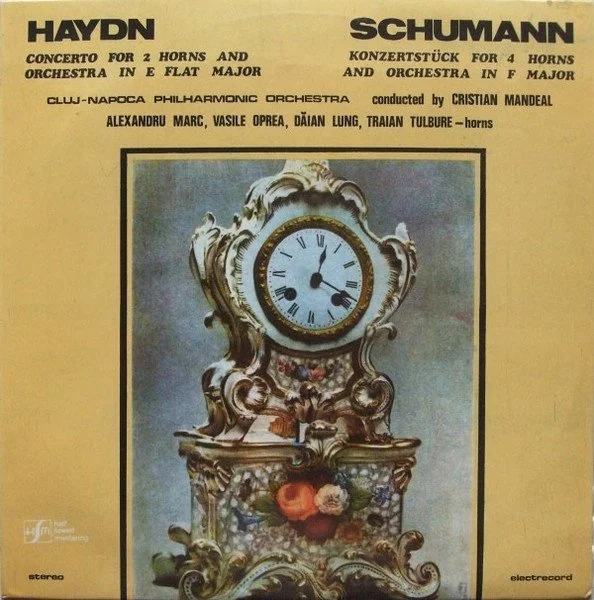 Haydn / Schumann: Concerto For 2 Horns And Orchestra In E Flat Major / Konzertstück For 4 Horns And Orchestra In F Major