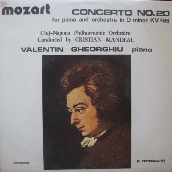 Mozart: Concerto No.20 For Piano And Orchestra In D Minor KV 466