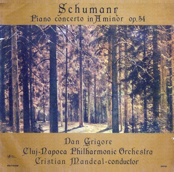 Schumann: Piano Concerto In A Minor Op. 54