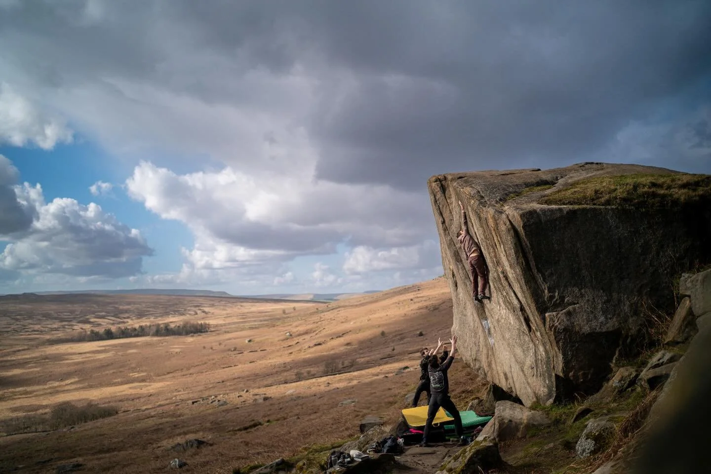 Standing at the base of Stanage Plantation, you&rsquo;re stepping into decades of climbing heritage. This isn&rsquo;t just about the grades, it&rsquo;s about the legendary lines that defined a generation.

There&rsquo;s something special about the wa