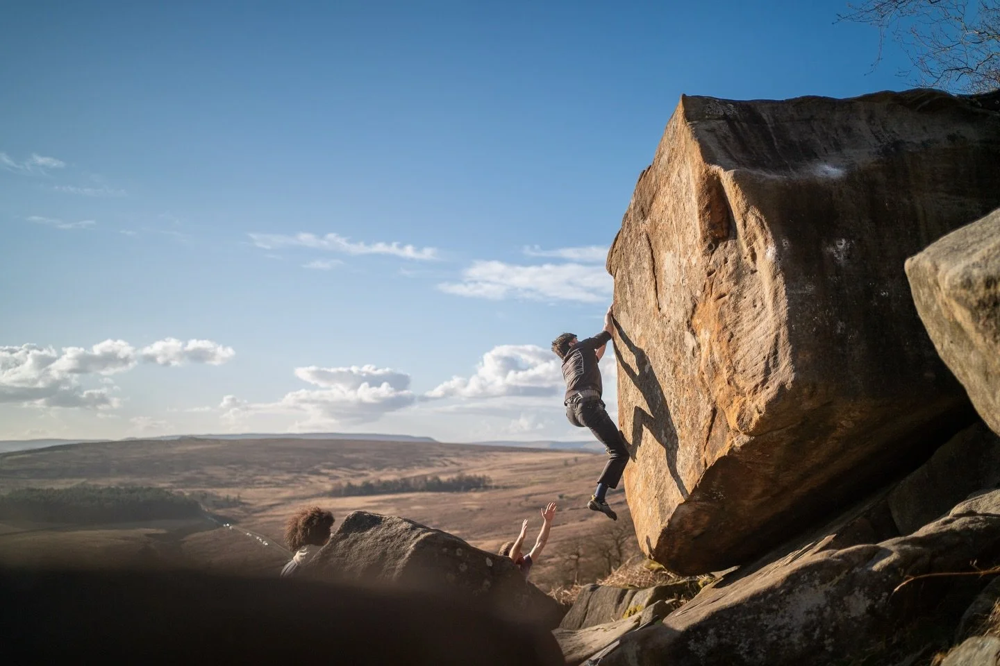 There&rsquo;s a specific magic that happens during golden hour. On Glass Hour (7A), the rock doesn&rsquo;t just offer a line; it puts on a performance between the climber and their shadow.

This one is all about the fine margins, balancing a delicate
