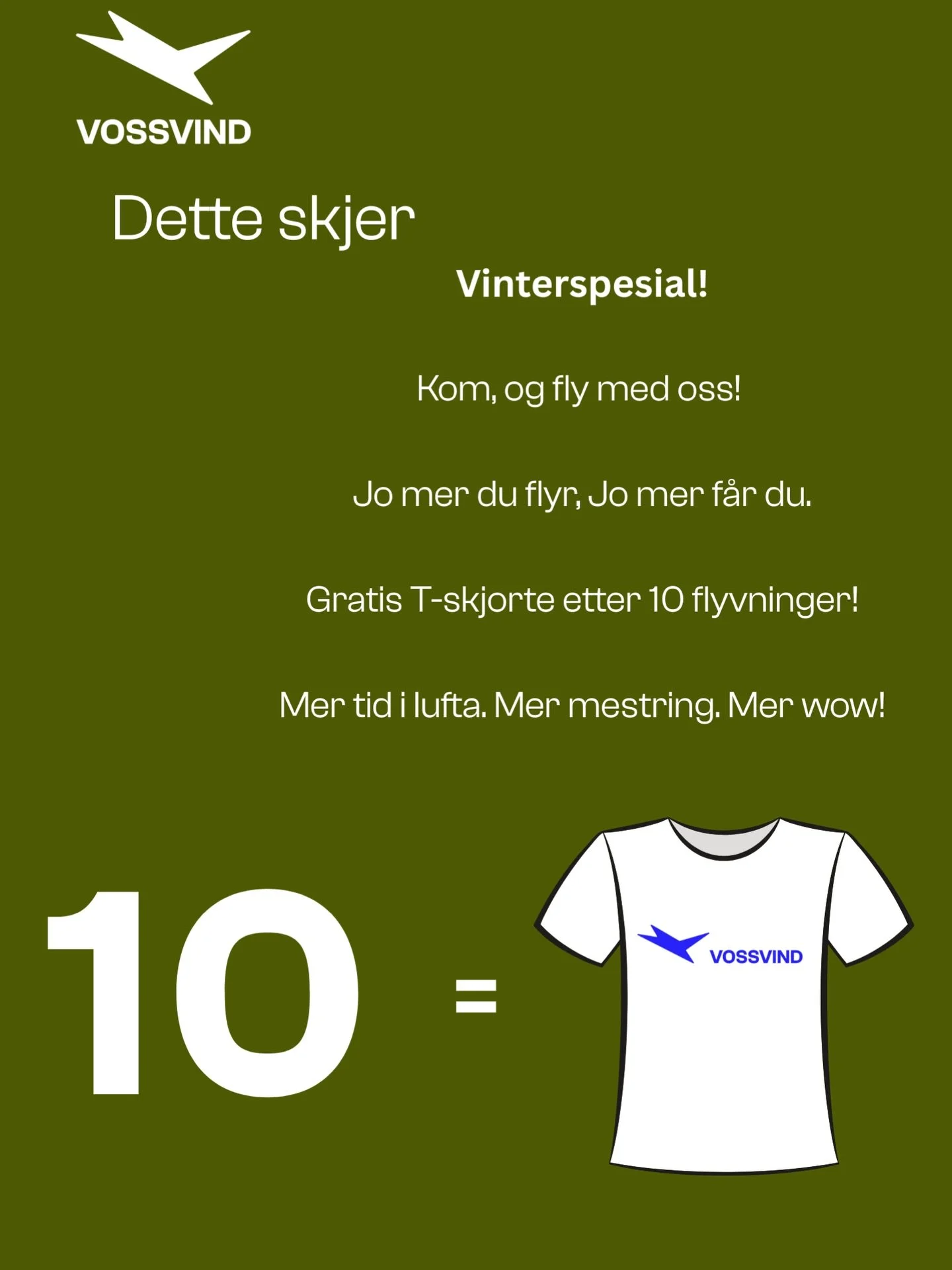 Alltid g&oslash;y med merch✨ Kom &aring; fly med oss!!🌪️