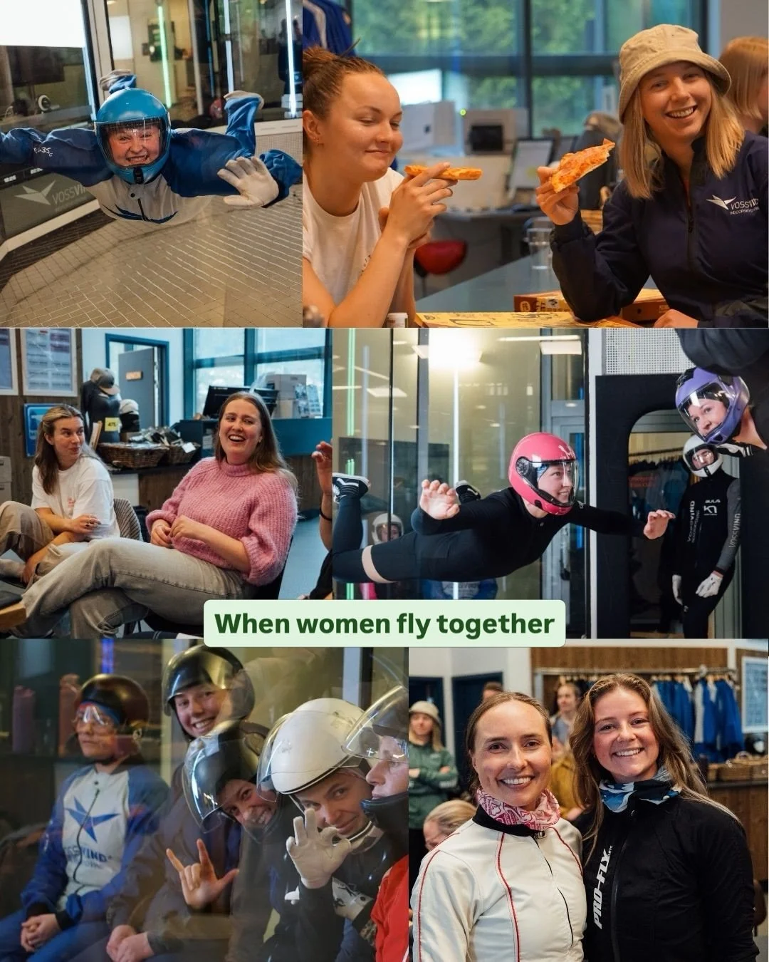 Flying is for everyone. And supporting women who support women is a no-brainer. 

Whether you&rsquo;re becoming a pro-flyer or entering airborne sports for the first time, events like these are something we love to support. 💚

Shoutout to @villkvinn