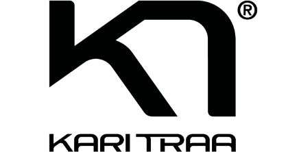 Sort. Kari Traa logo