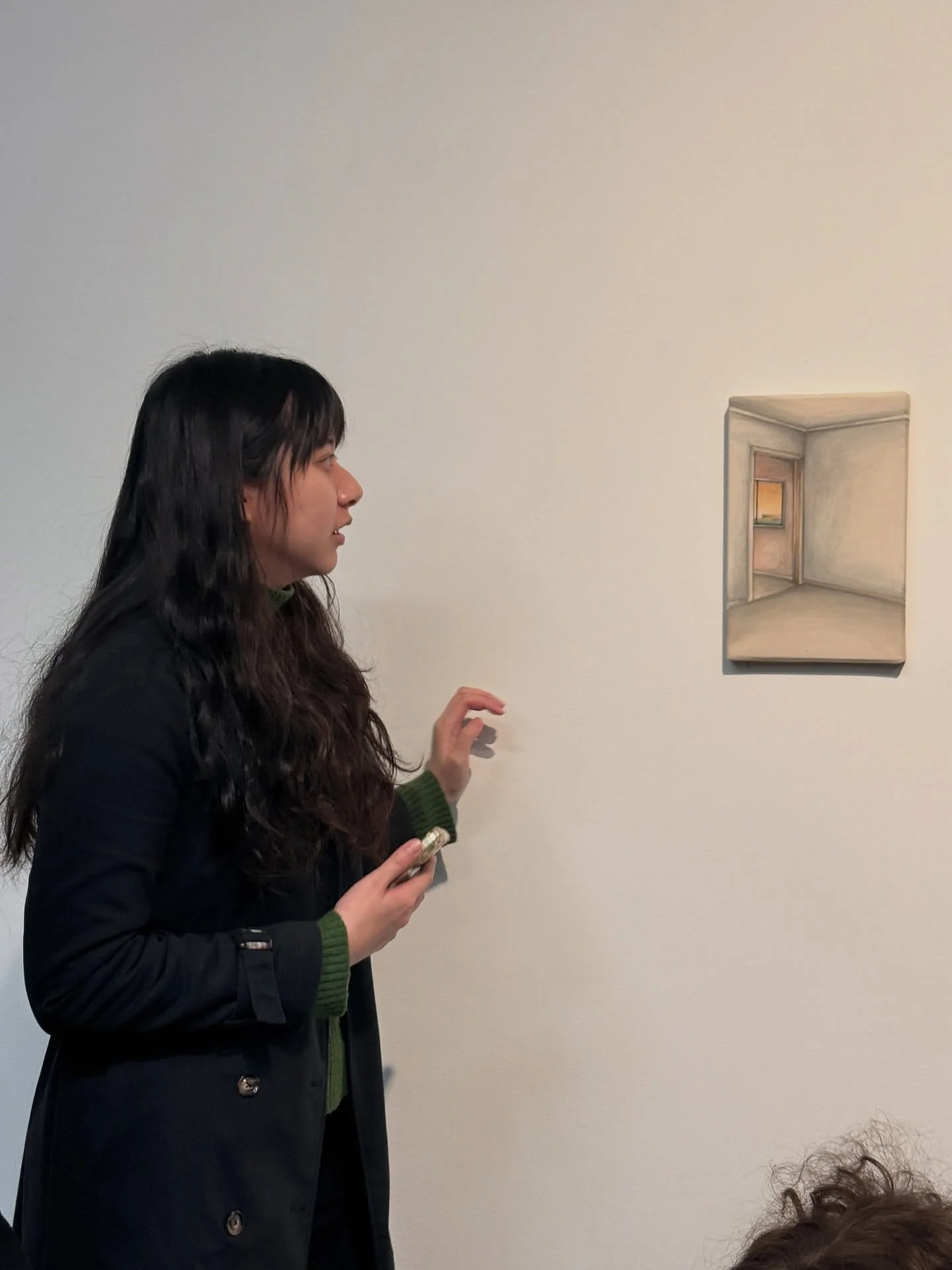 Grateful for the thoughtful discussion and inspiring feedback at SITE 8 Gallery. These conversations truly shape the journey ✨