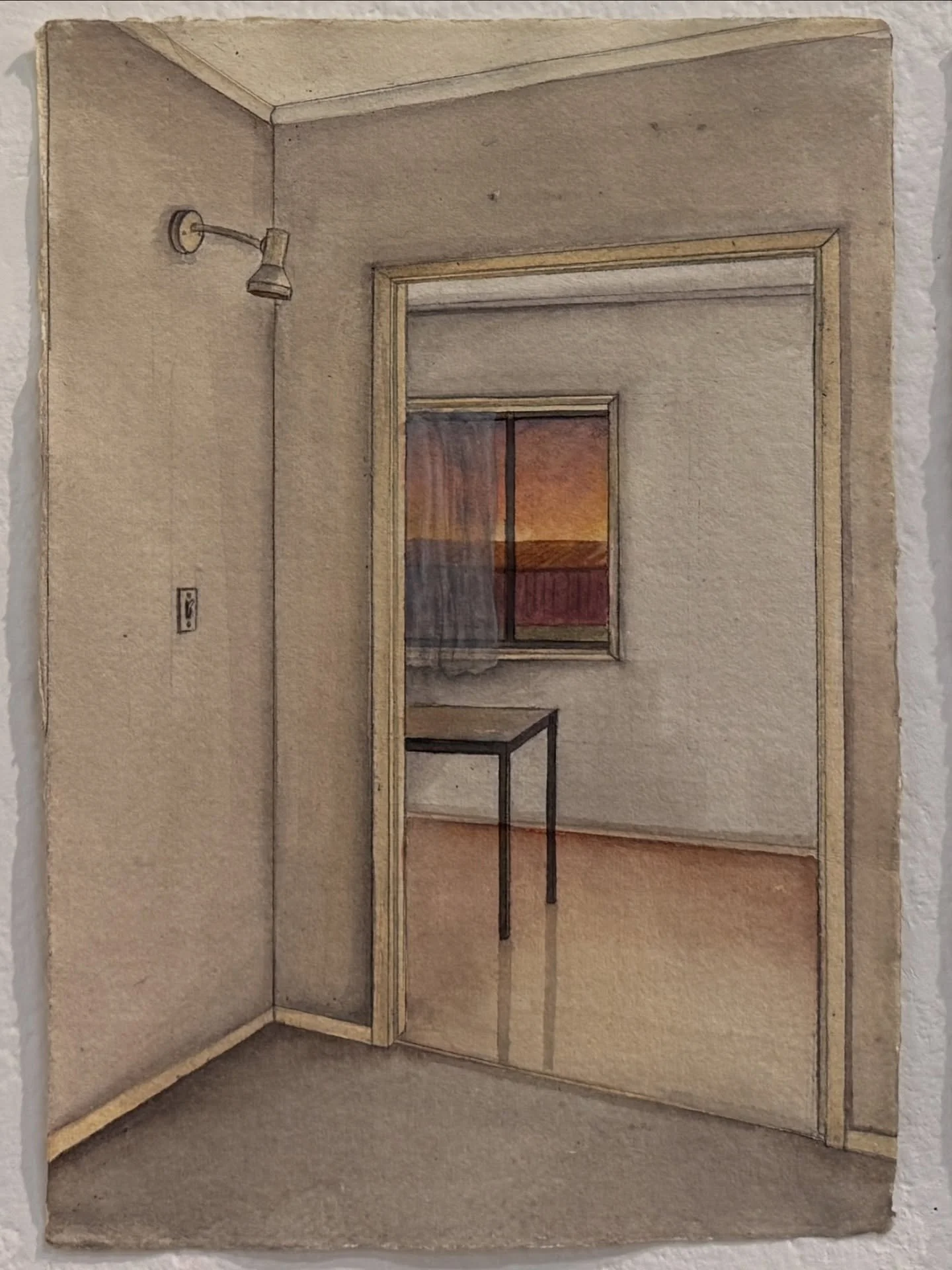 &ldquo;Between walls of silence, the sunset still whispers love.&rdquo;