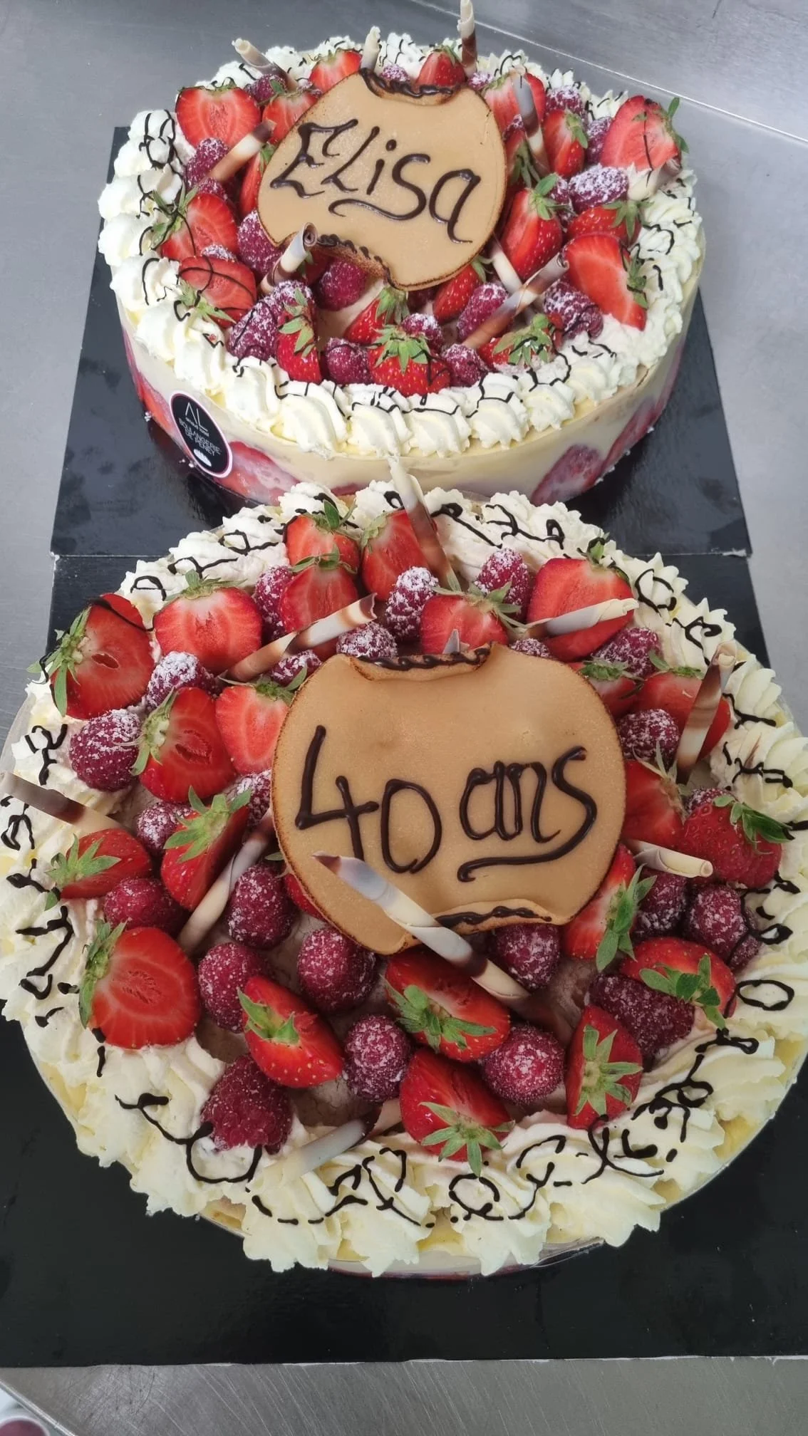 Fraisier aux fruits de saison