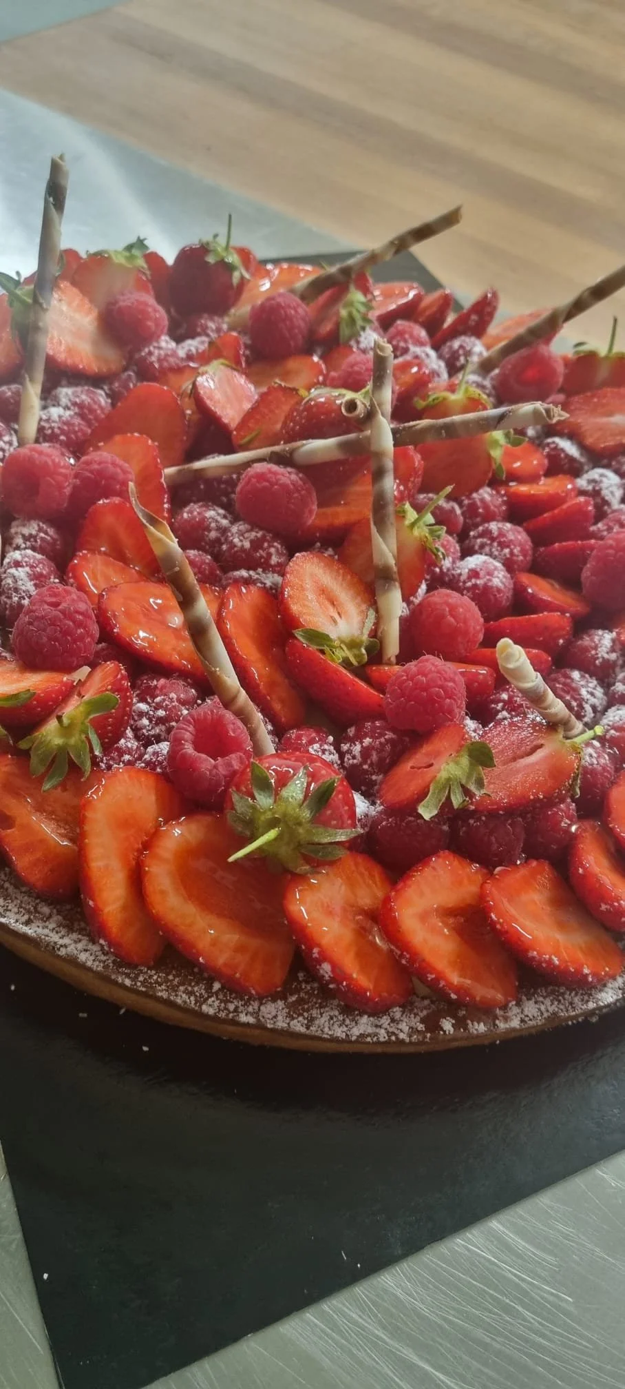 Tarte aux fraises