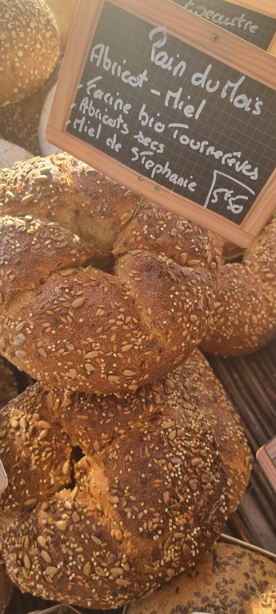 Le pain du mois : Abricot - miel