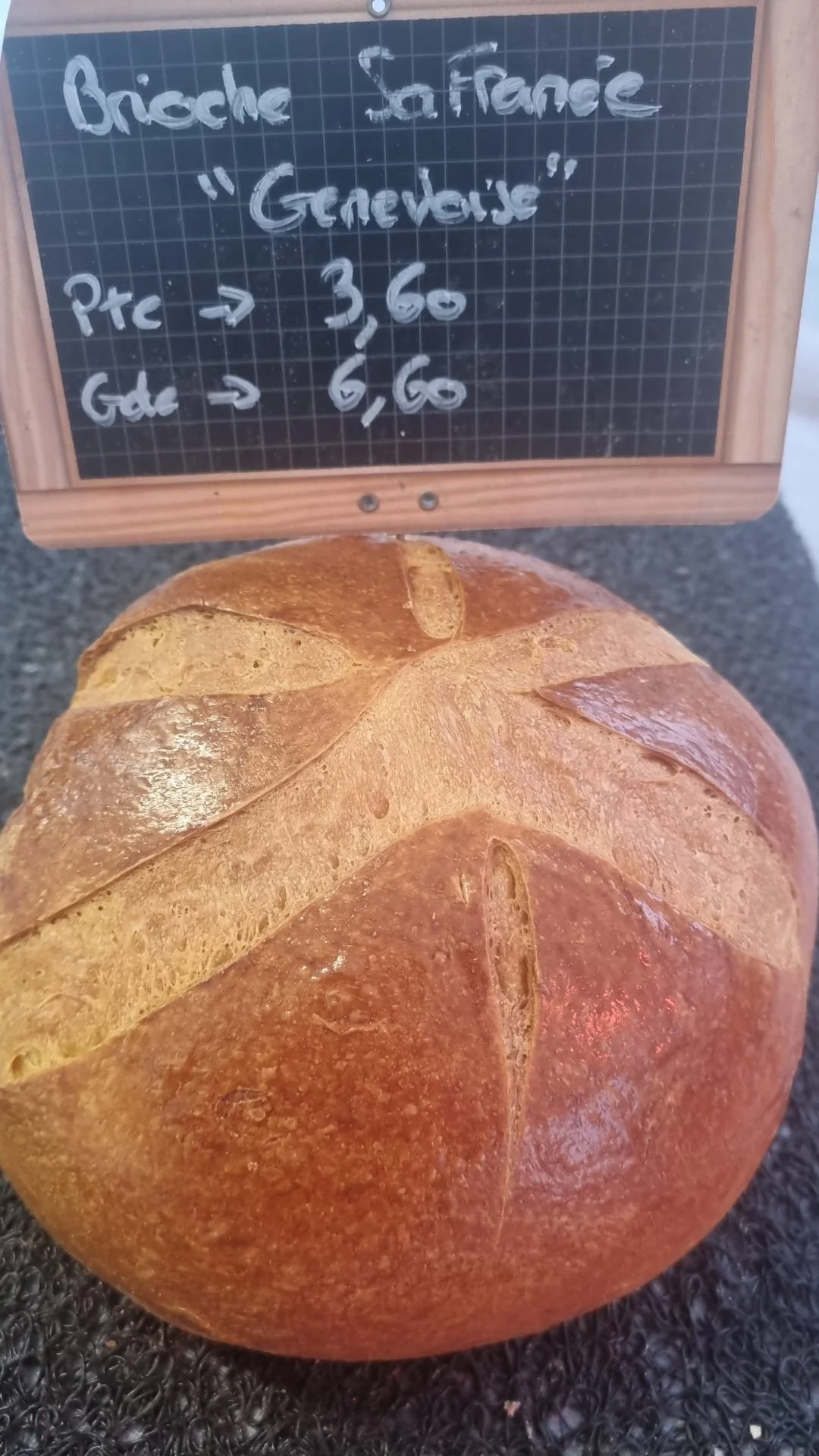 Brioche Safranée "Genevoise"