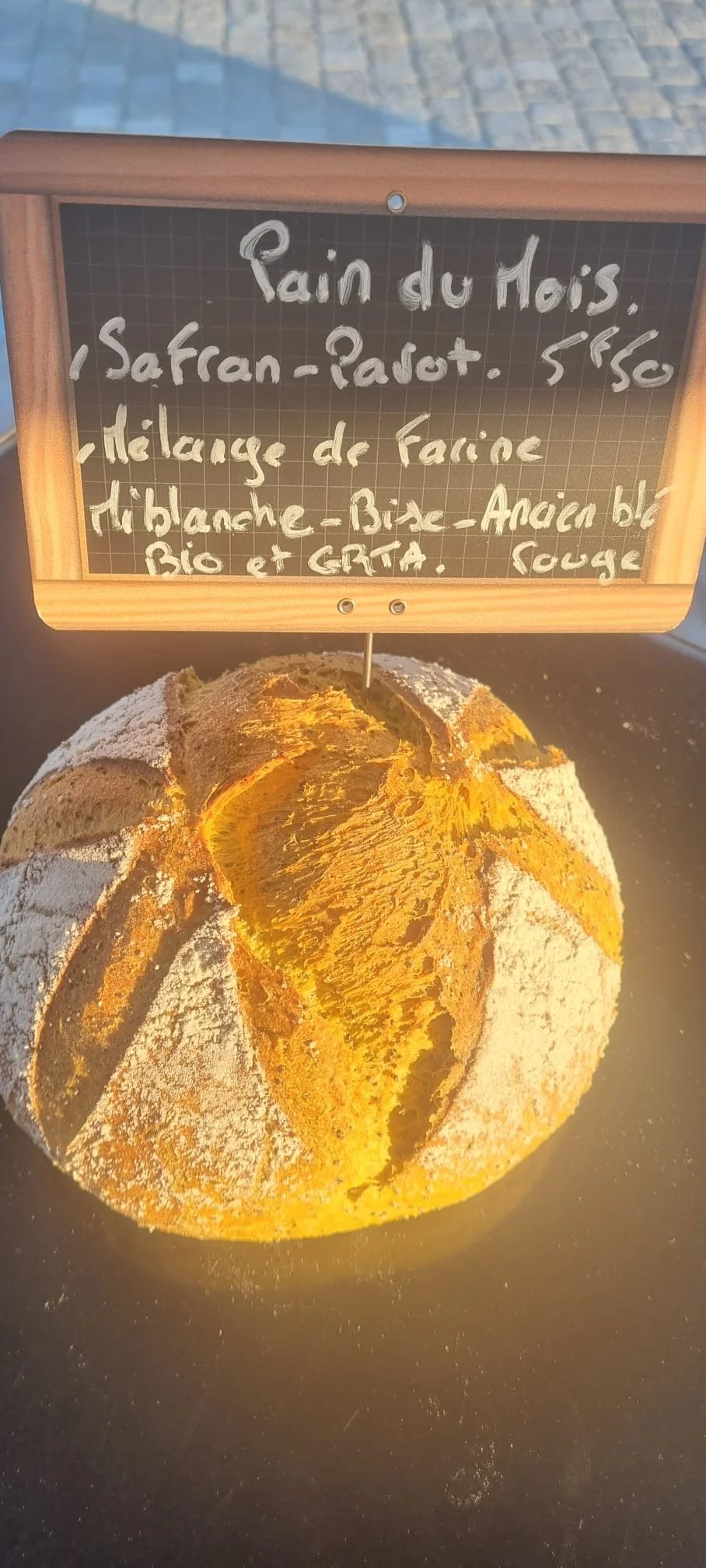 Le pain du mois : Safran - pavot