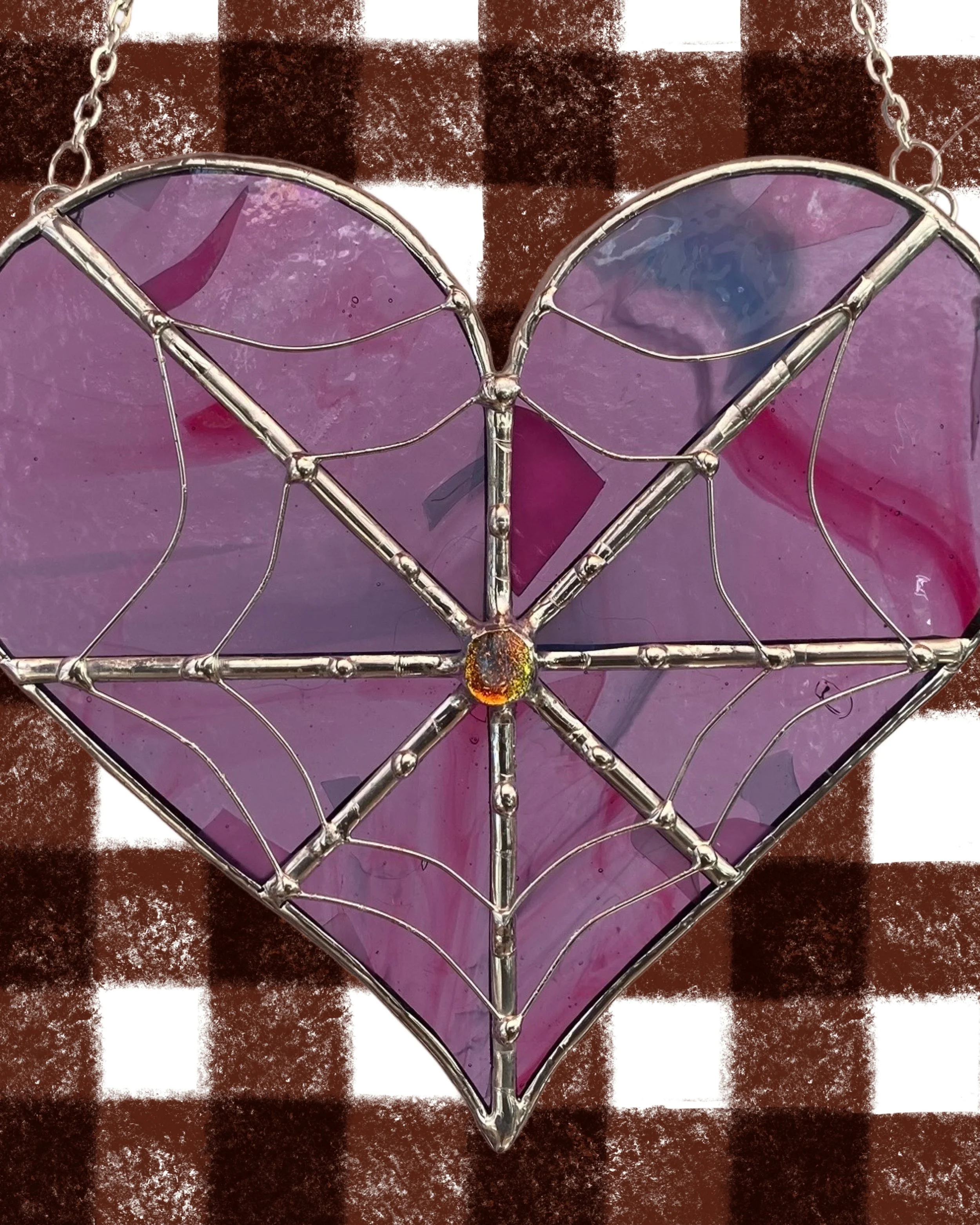 Introducing our final spooky-cutesy Stallholder 😻 from TONIGHT&rsquo;S line up of Creative Babes Pop-ups&hellip;

&ldquo;Myriad Mosaics and Glass handcraft Stained Glass Sun Catchers - with a love for anything Gothic or wildlife inspired. Along with