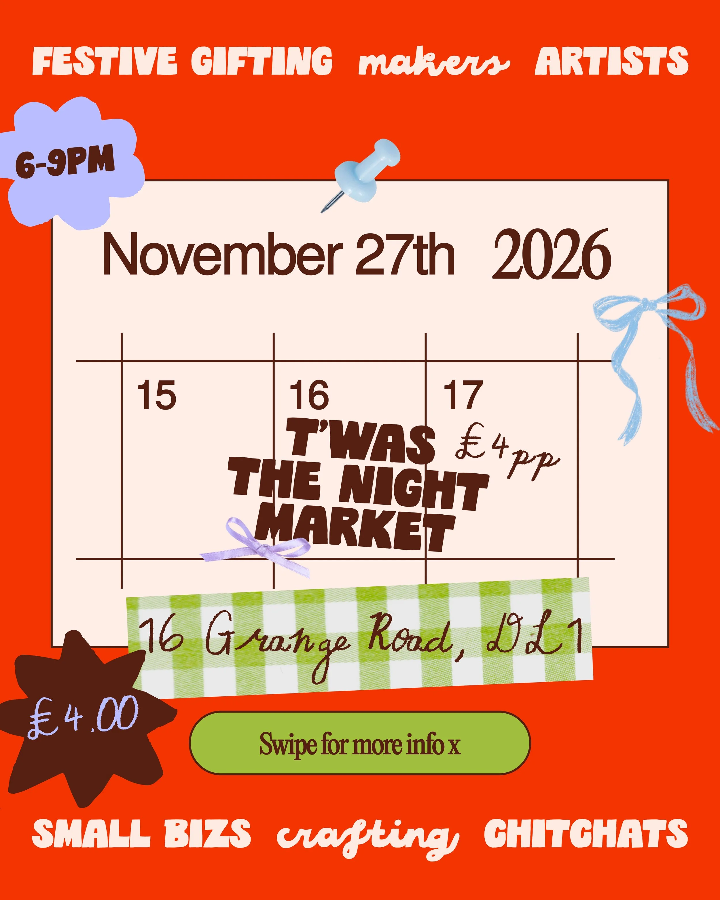 T'was The Night Market | Friday 27th November