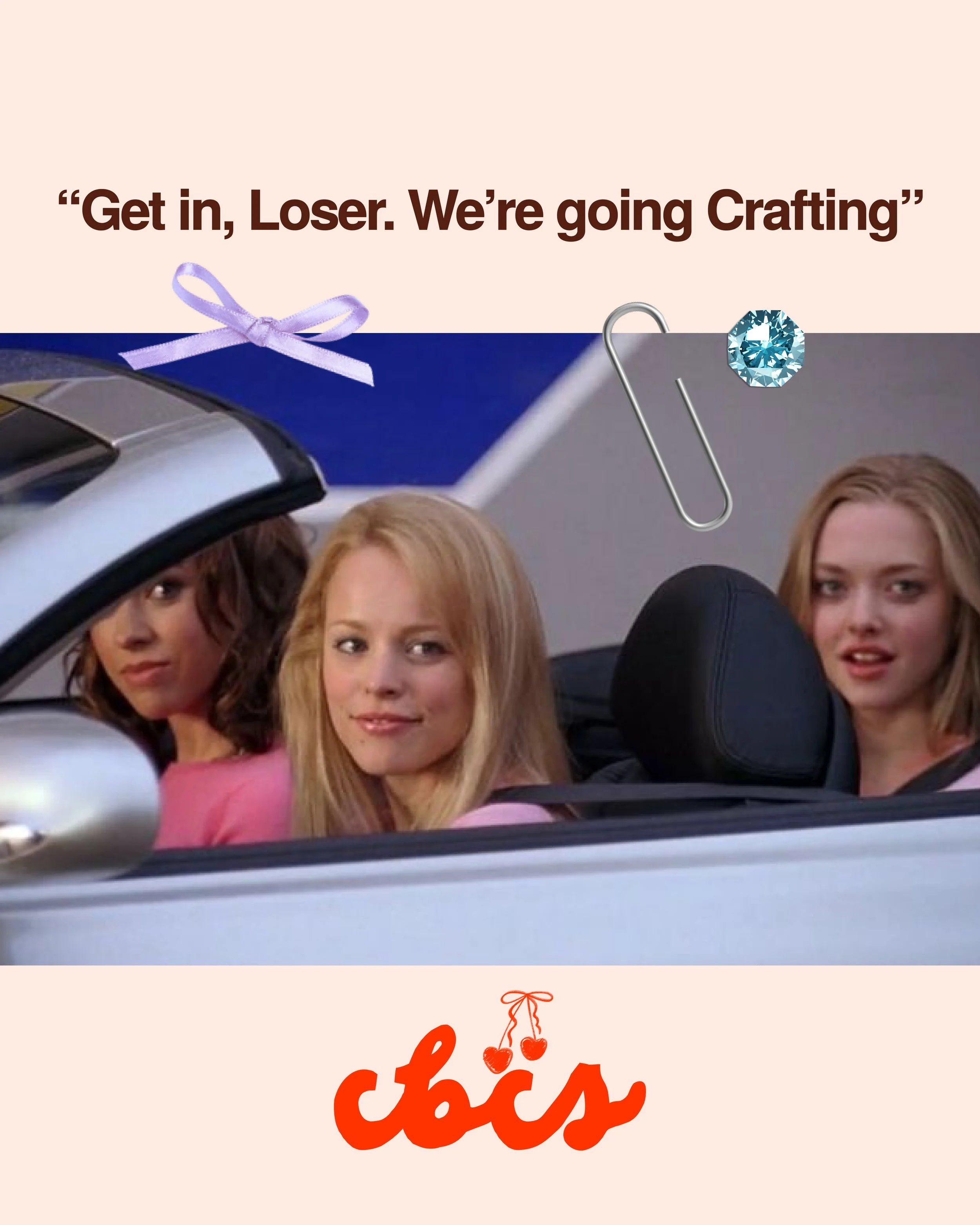 Get in Loser Were going Crafting Meme.jpg