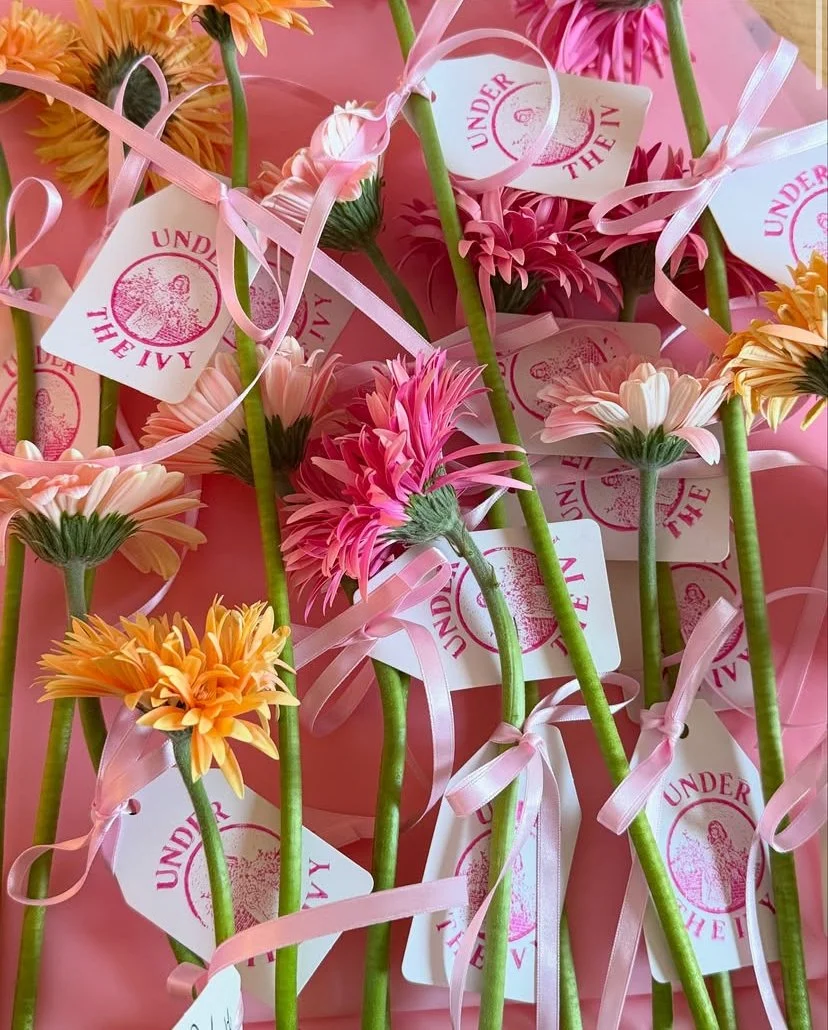 Under The Ivy Hand picked Flowers for Creative Babes Club Studios' International Women's Day 2025 Event.