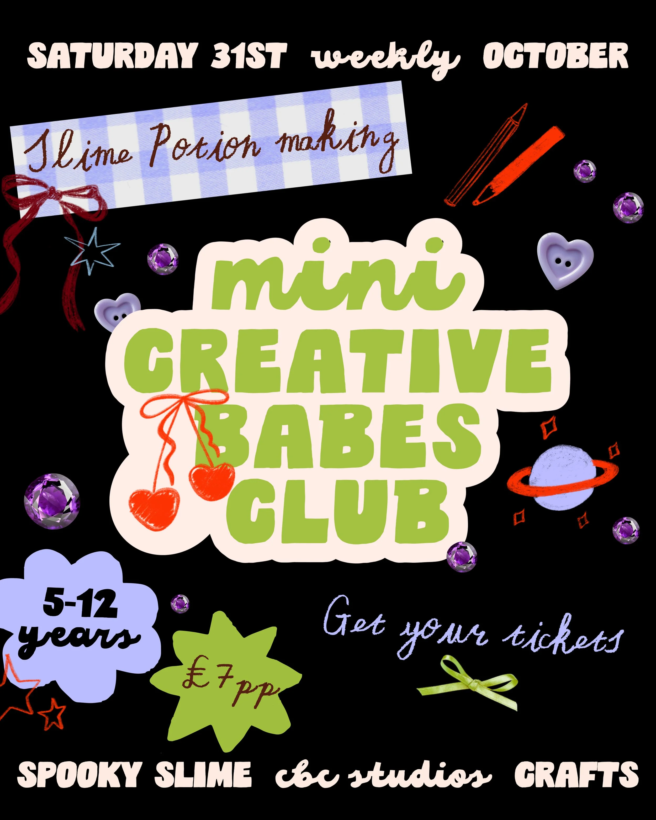 Mini Creative Babes Club | Saturday (Weekly) 10-11am
