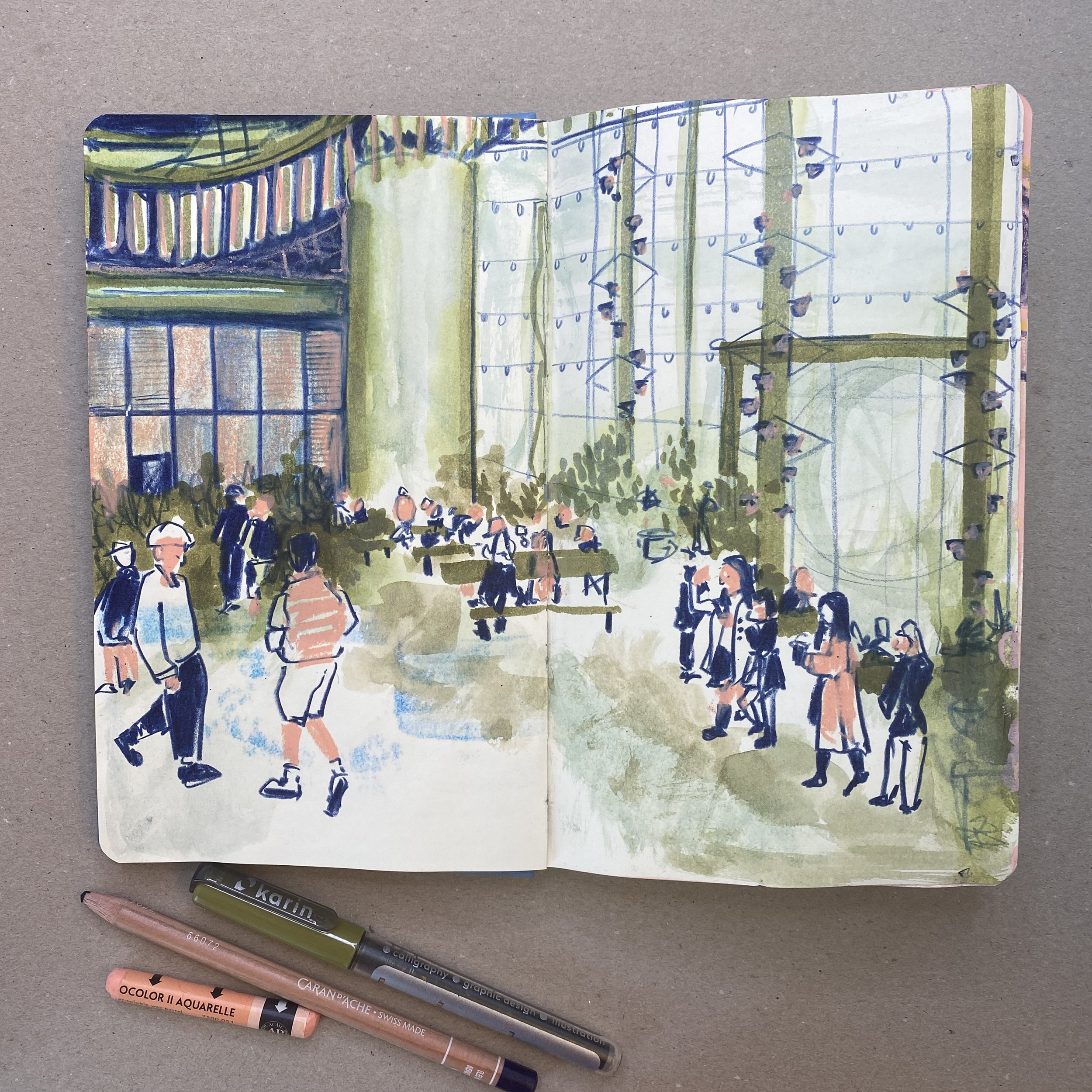 Borough Market Sketch
