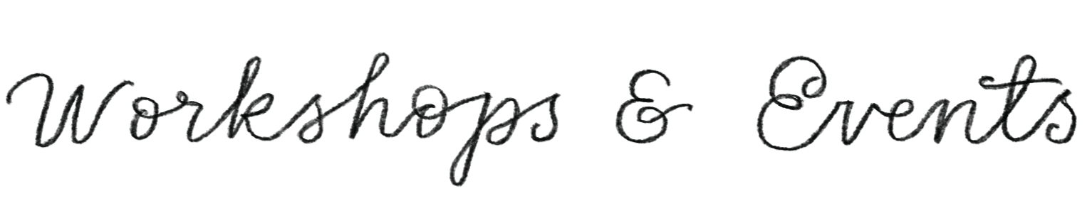 Workshops and events