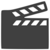 Een filmklapper of clapperboard