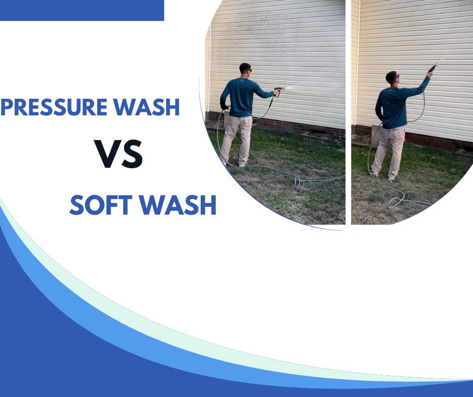 Soft Washing vs. Pressure Washing: The Truth About What Your Home Actually Needs