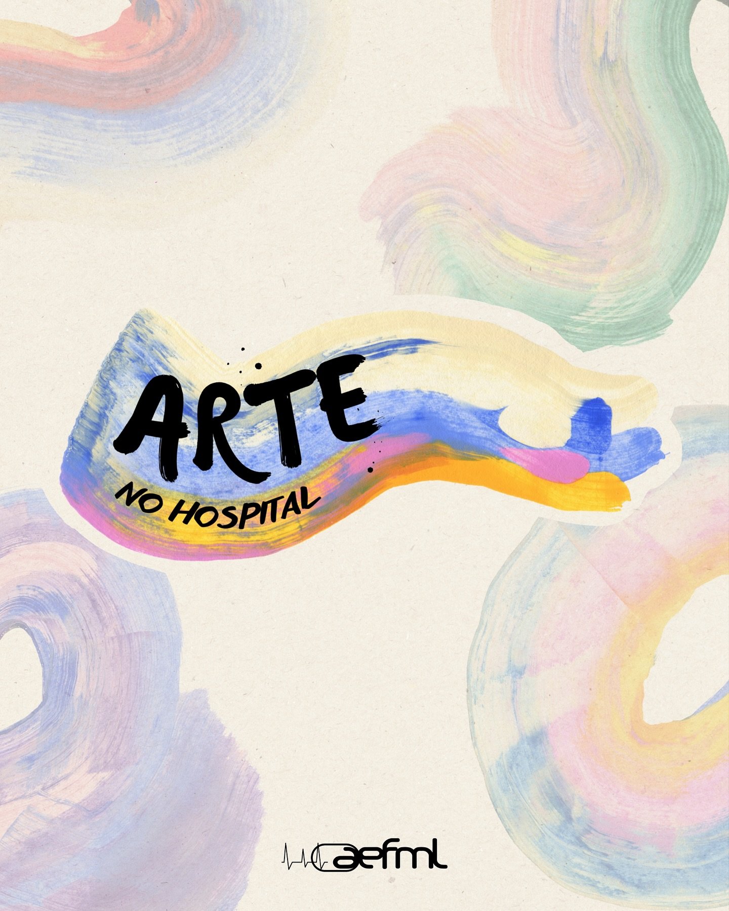 Entre paredes brancas, a arte floresce. Se acreditas que os espa&ccedil;os de sa&uacute;de devem ser mais agrad&aacute;veis e humanos, vais querer acompanhar as interven&ccedil;&otilde;es do @artenohospital 
Vemo-nos em breve! 🤍🎨
