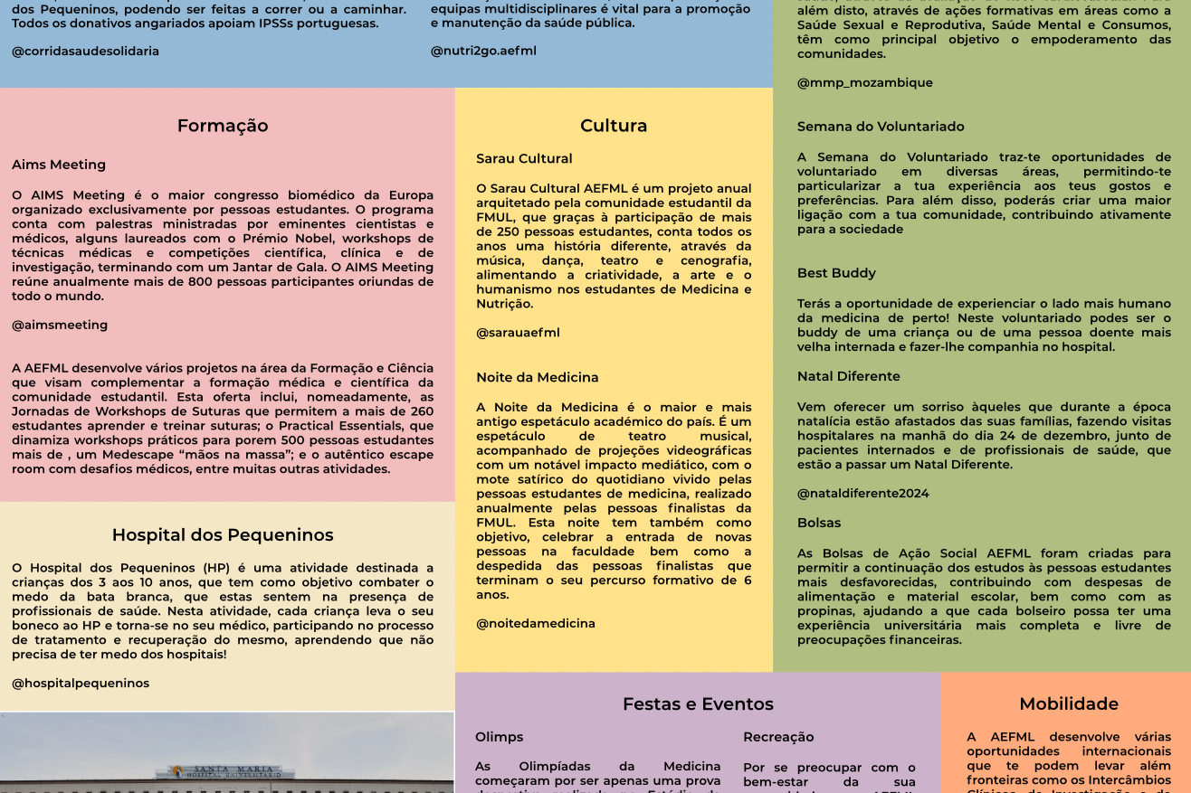Estás a pensar candidatar-te à FMUL?
