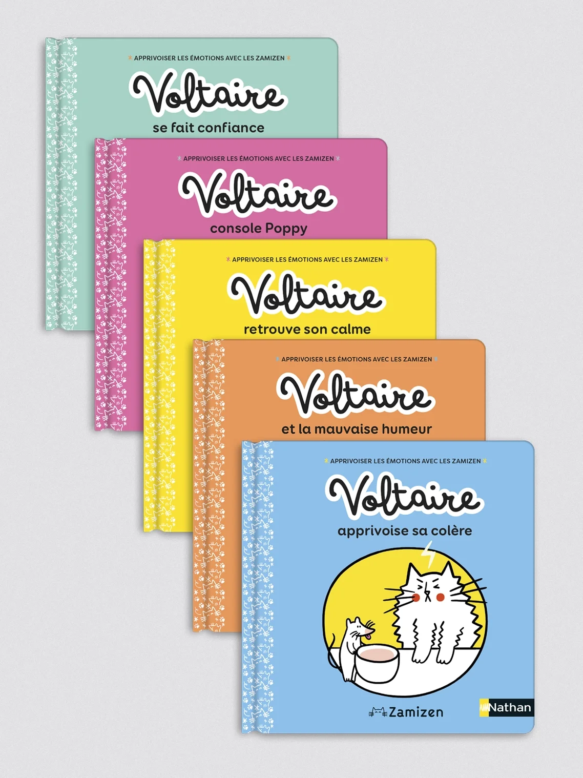 Les aventures de Voltaire - Pack de 5 albums