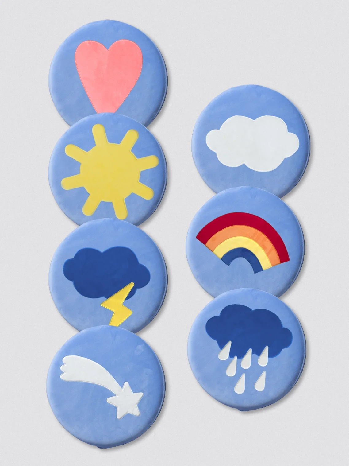 Galettes émotions - Lot de 7