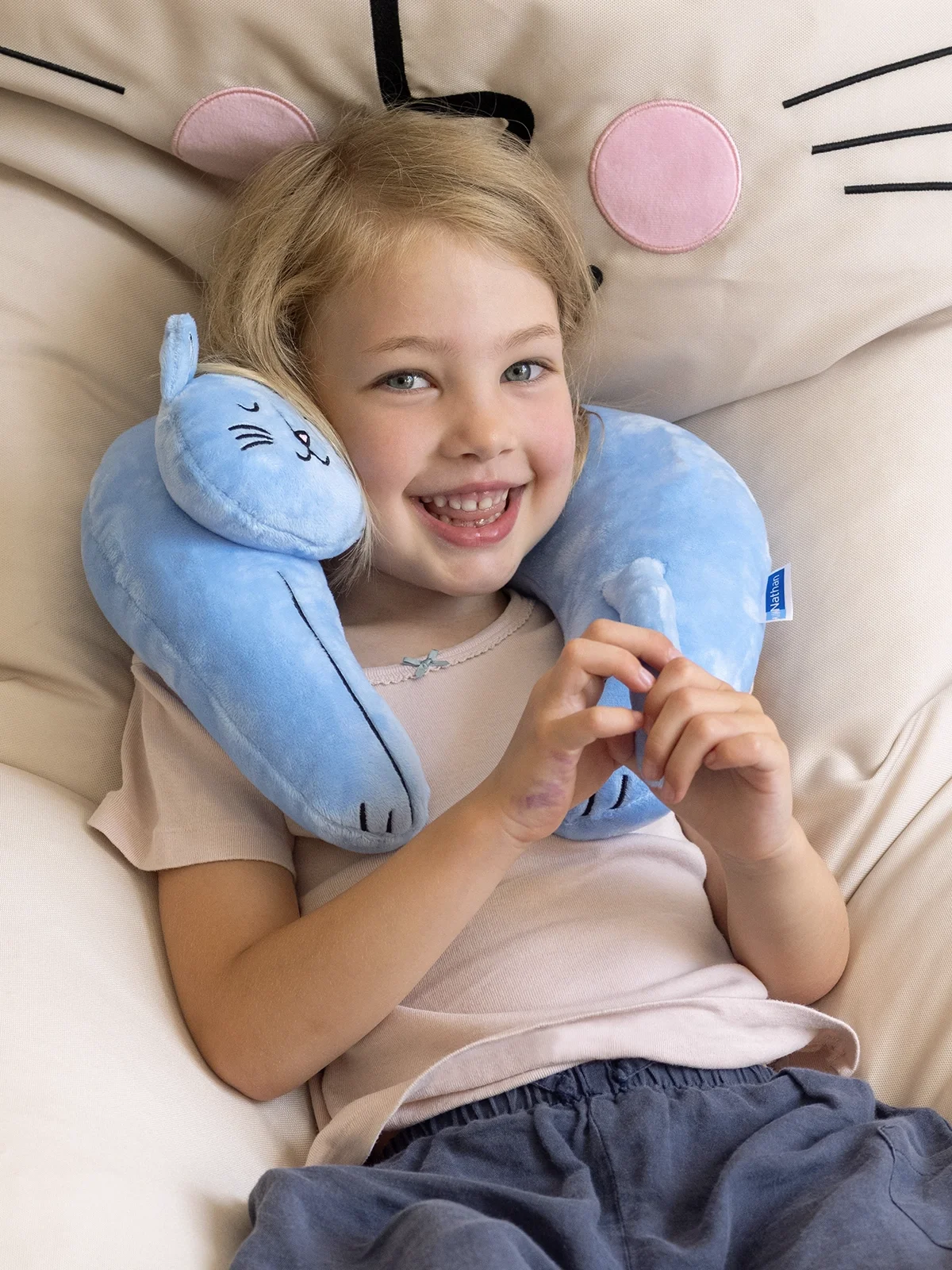Coussin lesté Voltaire le chat