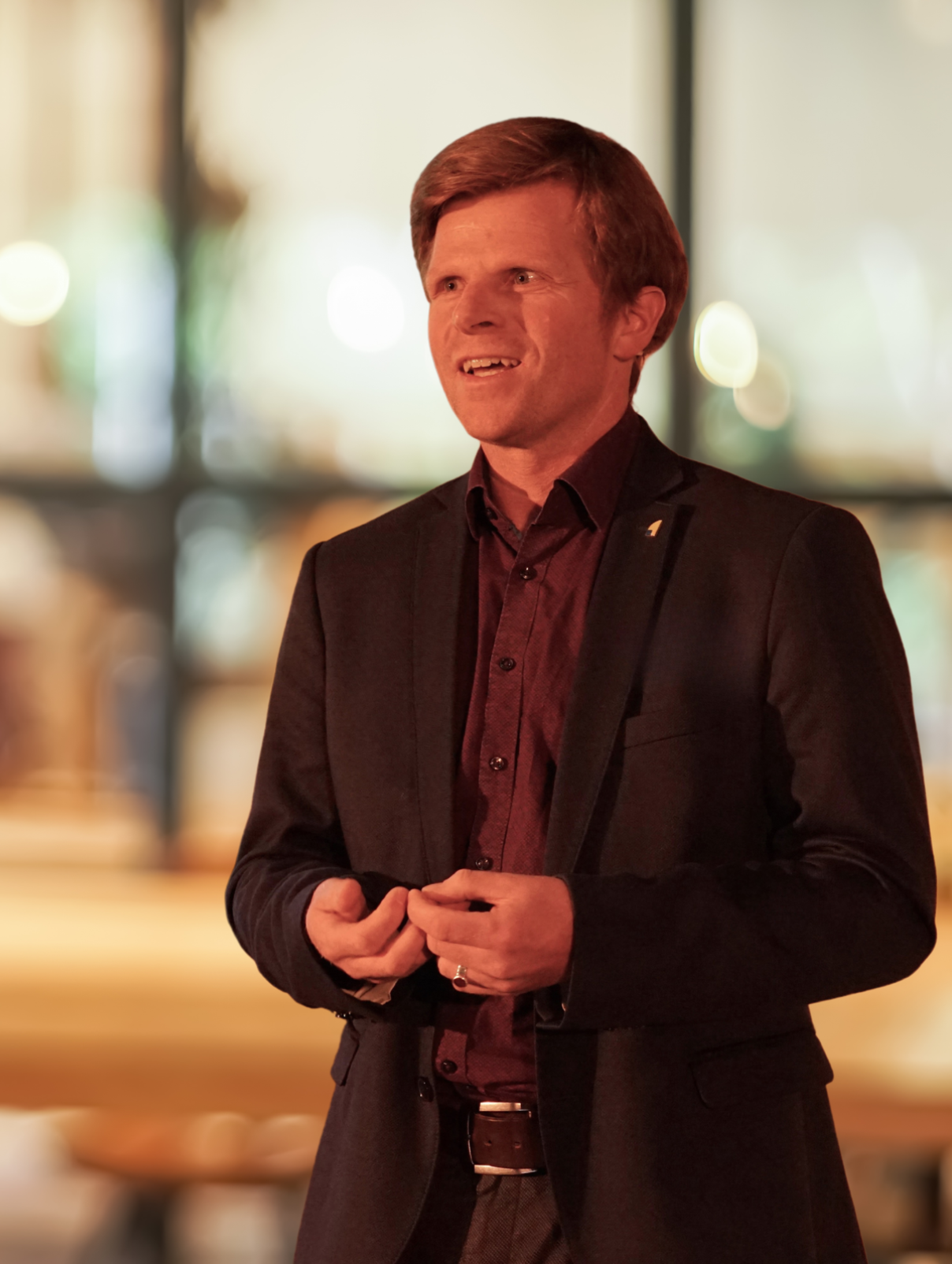 Dr. Martin Köppel bei einer Veranstaltung.