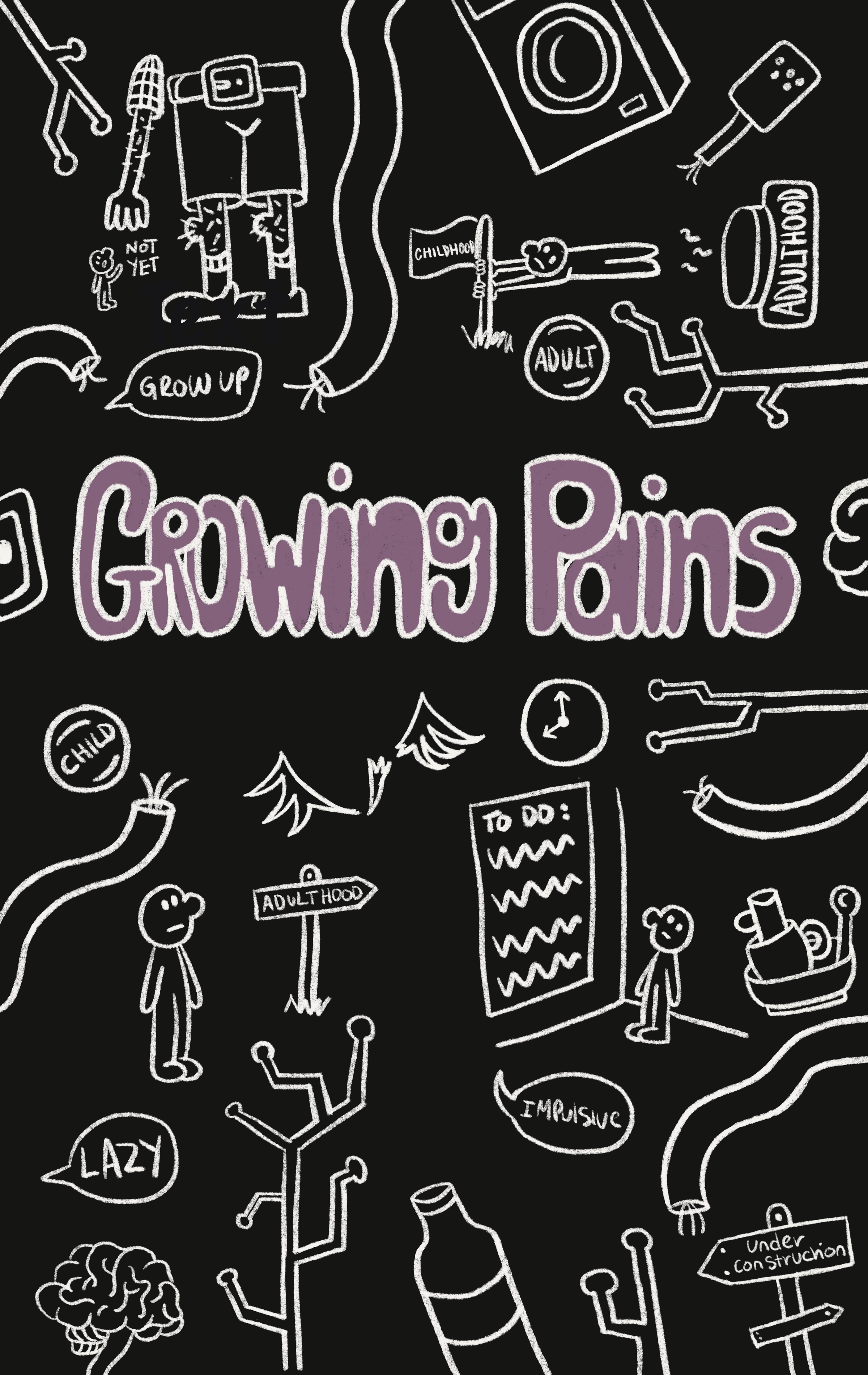 My own typography and illustration