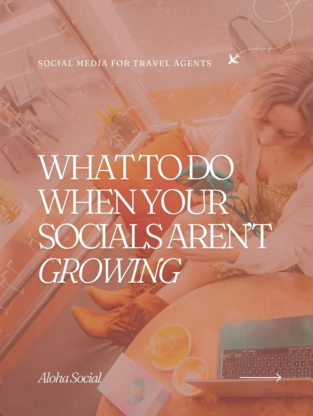 Firstly, don&rsquo;t freak out and flood your feed with posts if your social media growth has come to a halt 😮&zwj;💨

No judgement, travel agents, it&rsquo;s SO easy to have a little creative wobble when you notice your social media growth has slow