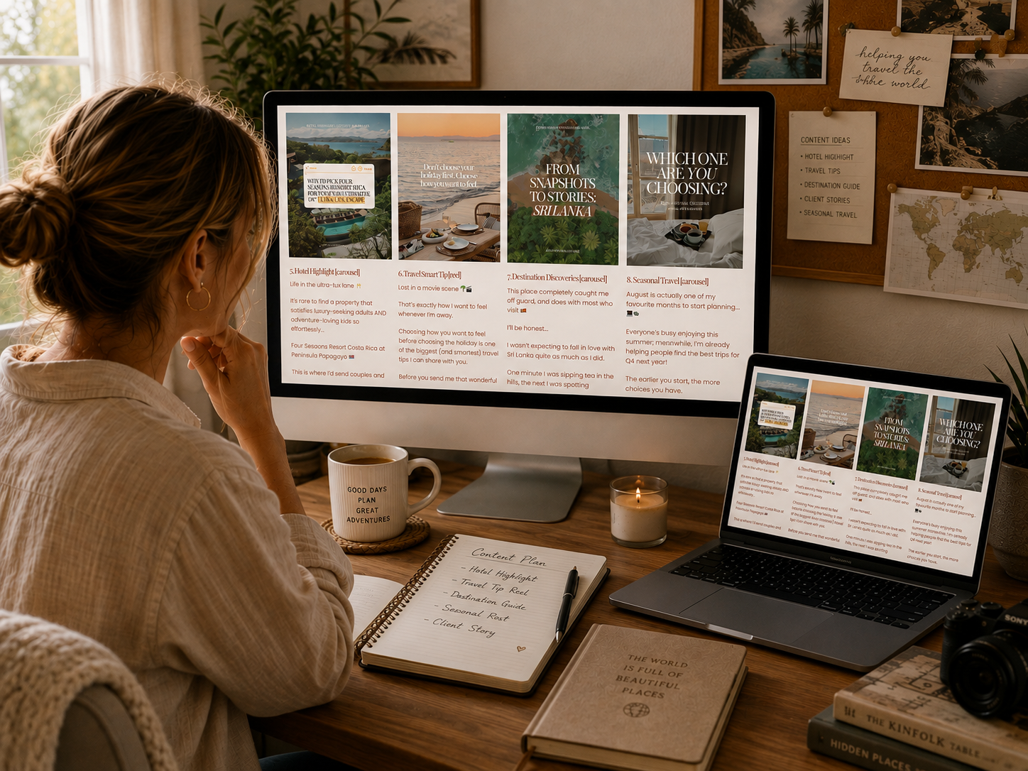 content marketing membership for travel agents uk