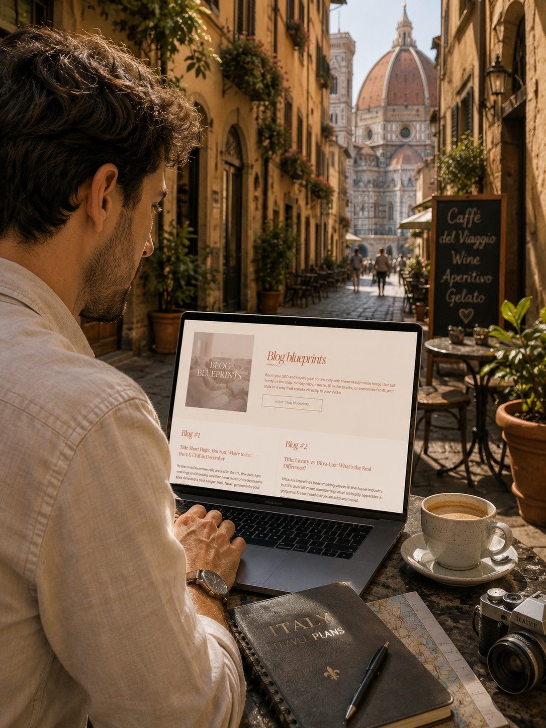 blog templates for travel agents uk