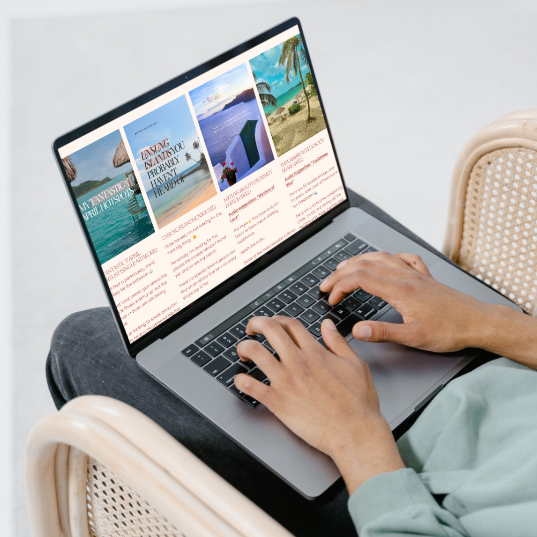 content marketing for travel agents
