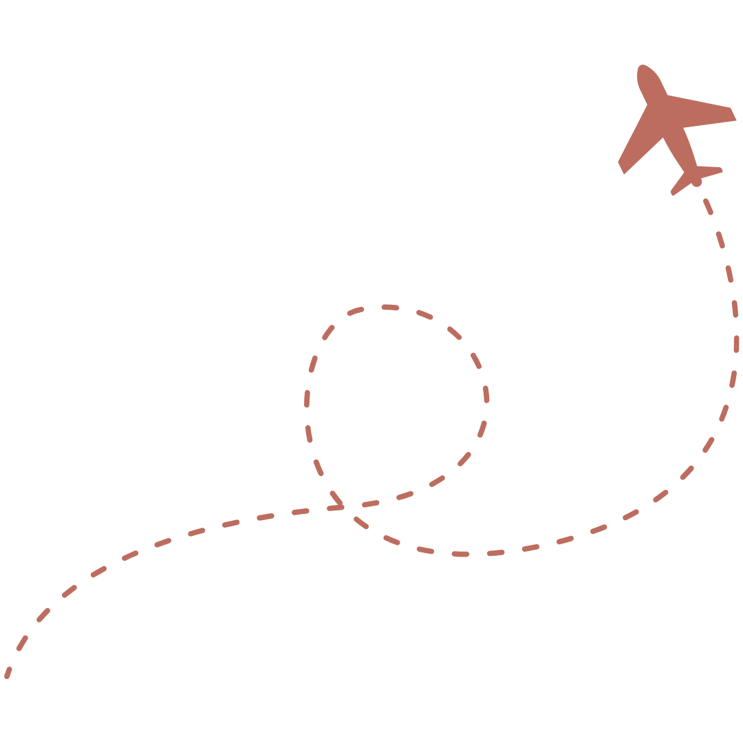A graphic of a plane flying in the sky