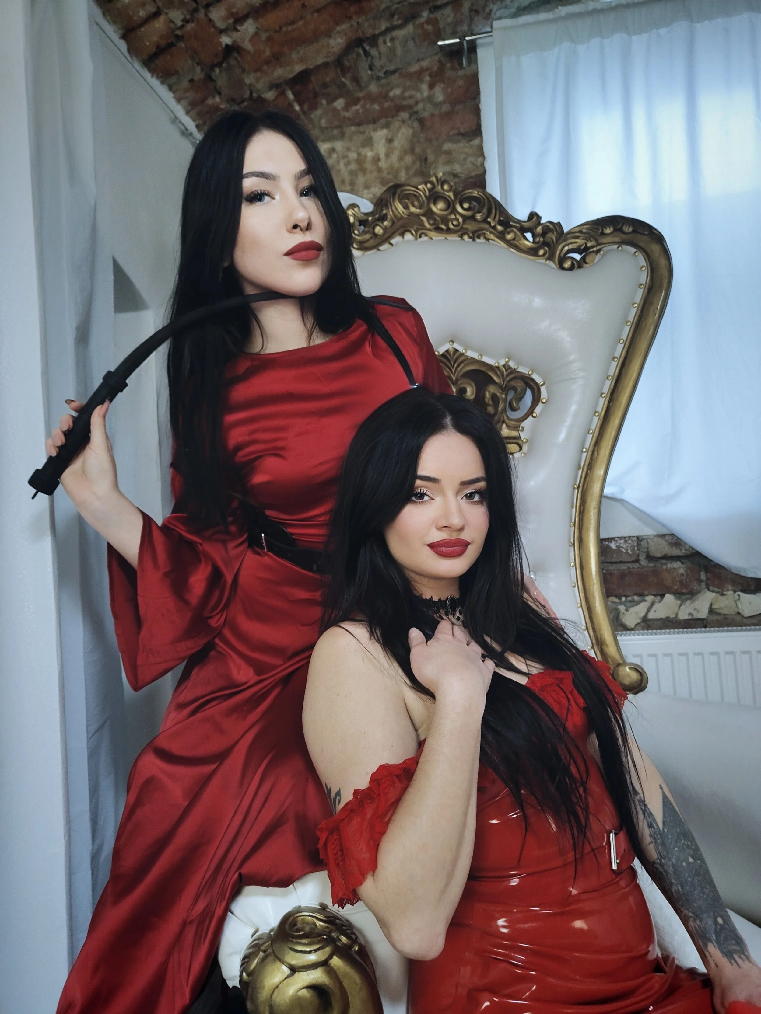 Lady Evillin and Lady Morgana