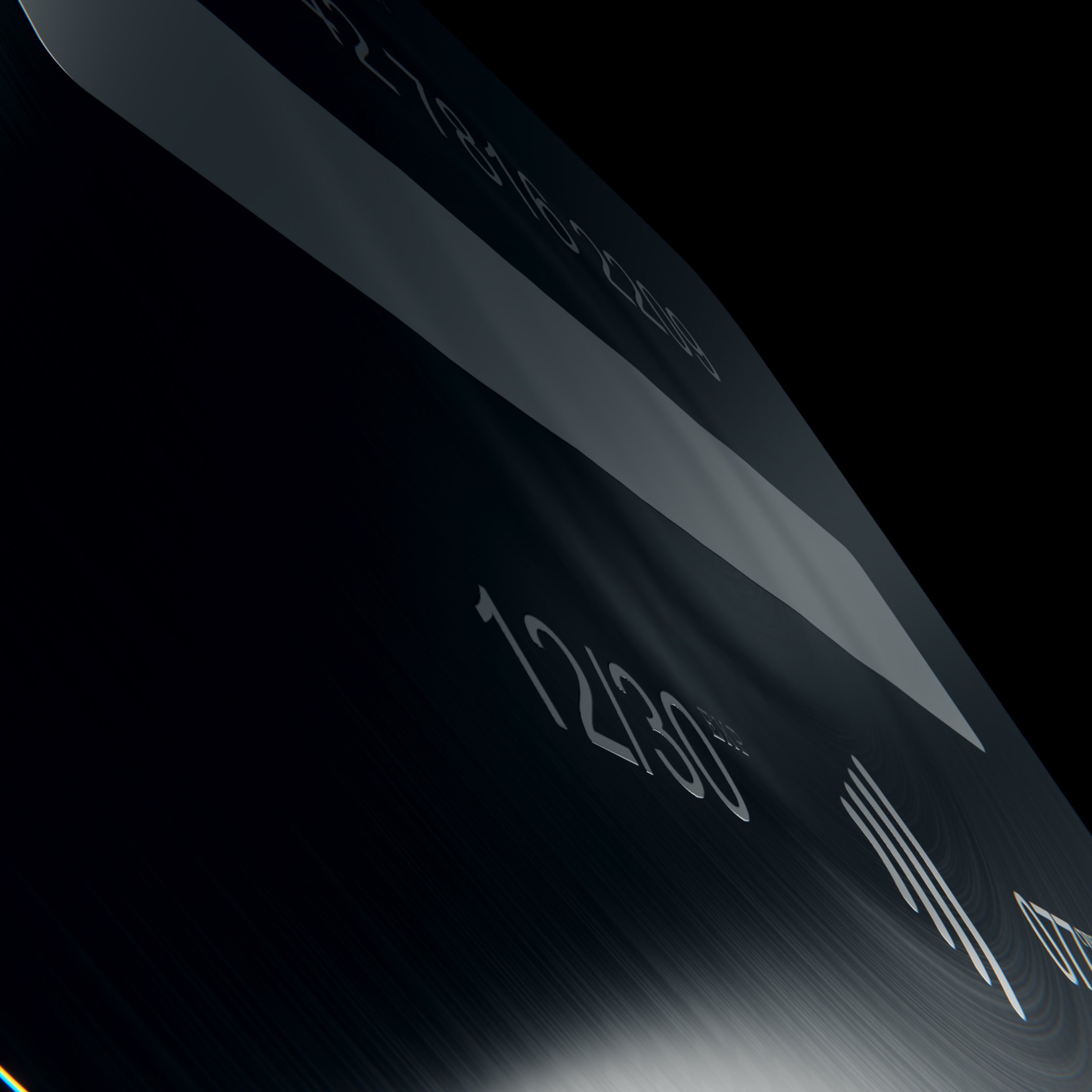 Schermata di uno smartphone con l'orario 12:50, visibile in modalità oscura con numeri bianchi e elementi di interfaccia