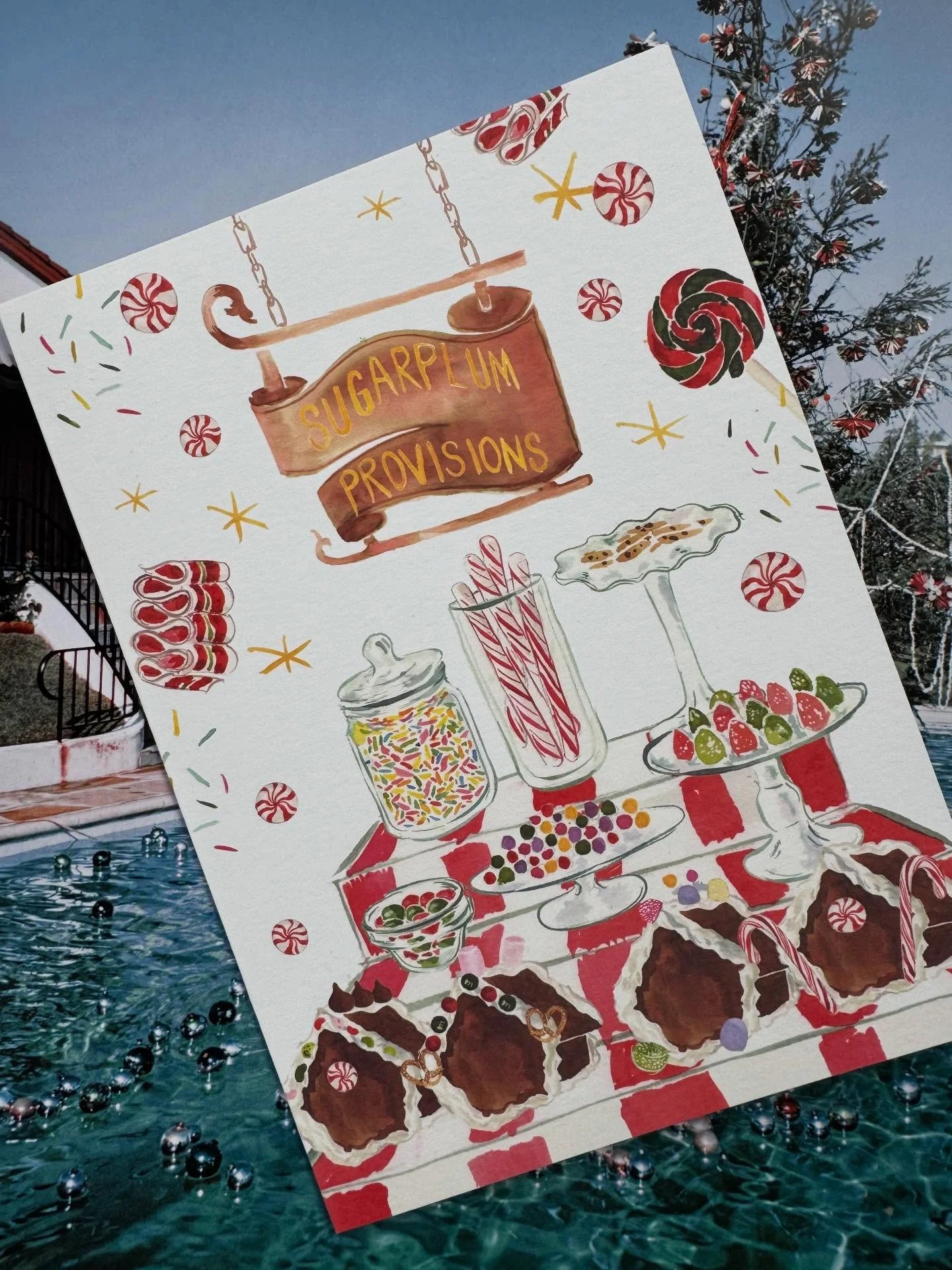 Curated holiday chaos 🍭🎄