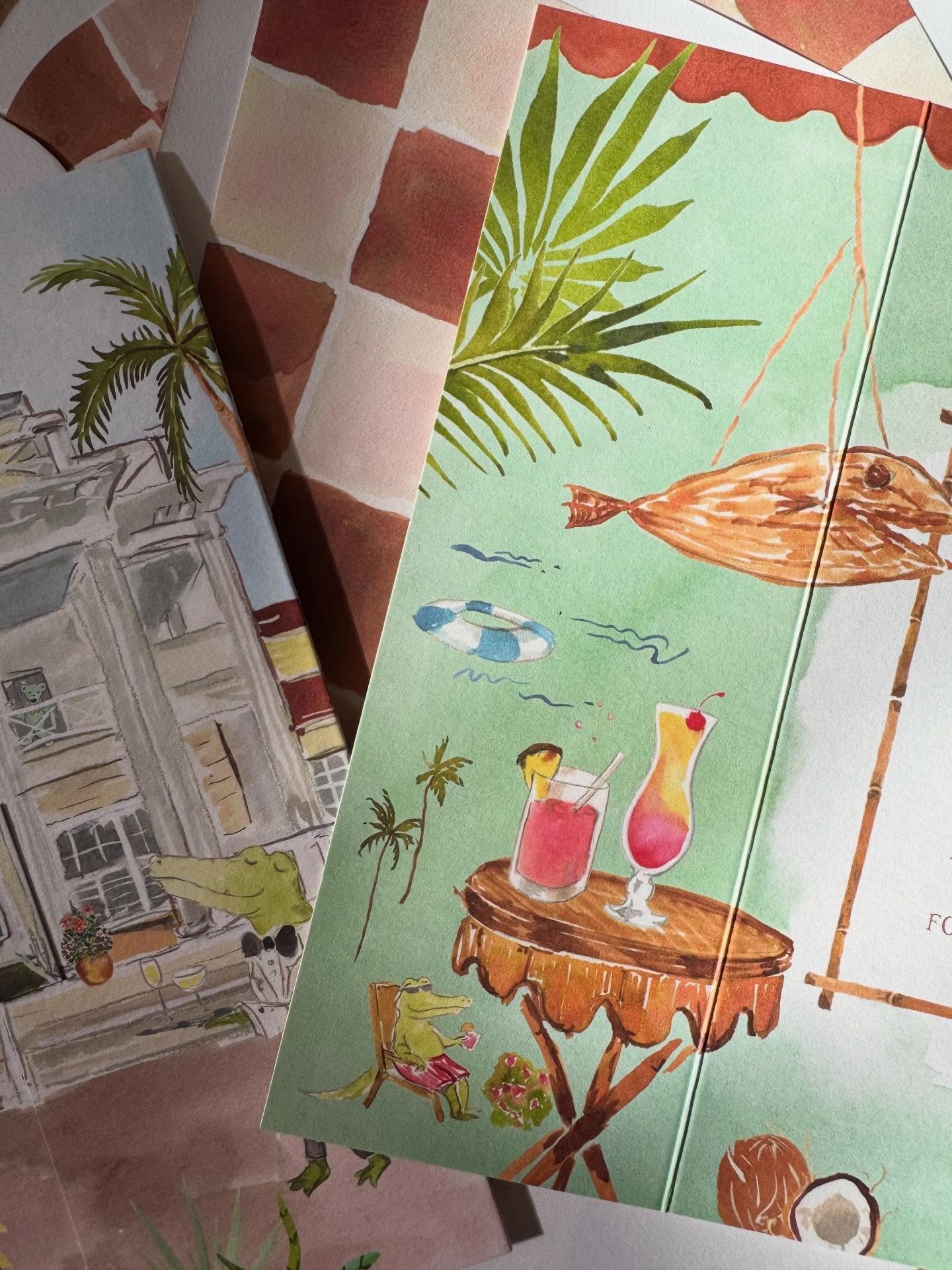 A peek at a custom Save the Date. 2026, we&rsquo;re ready. ✨