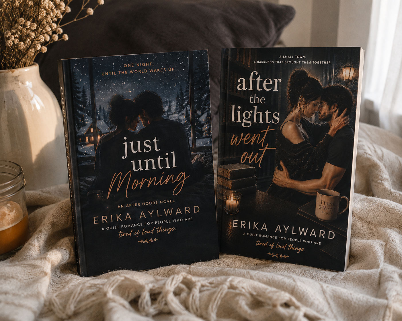 After Hours Bundle – Signed Paperbacks After the Lights Went Out + Just Until Morning
