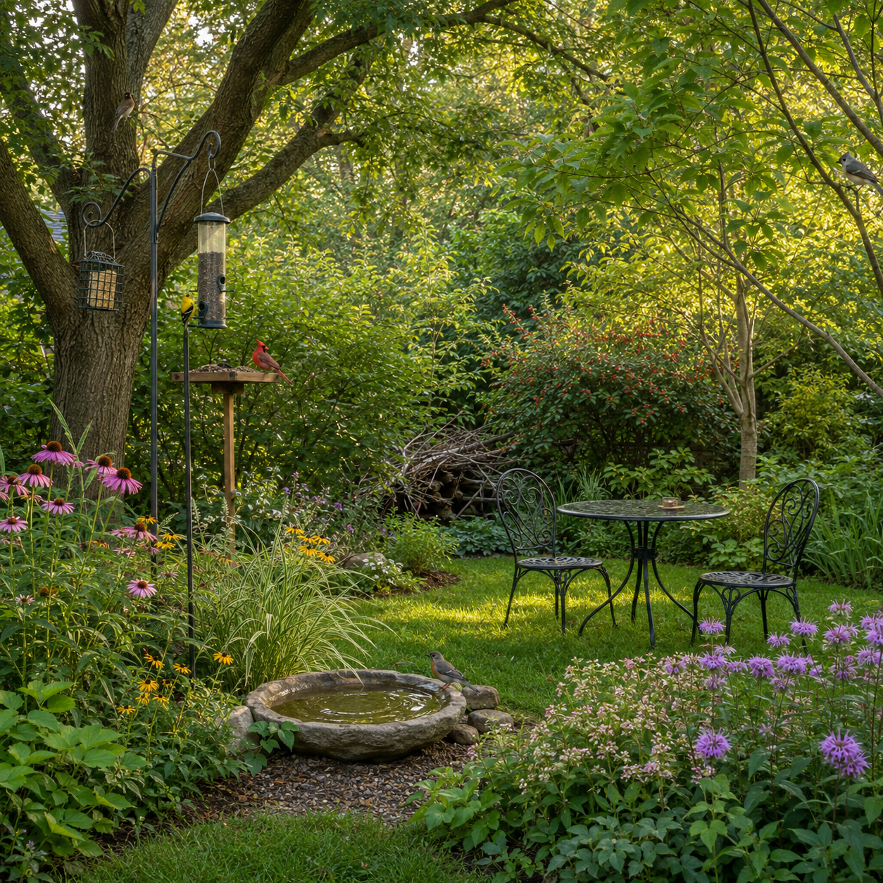 How to Plan Your Backyard Bird Sanctuary on Graph Paper