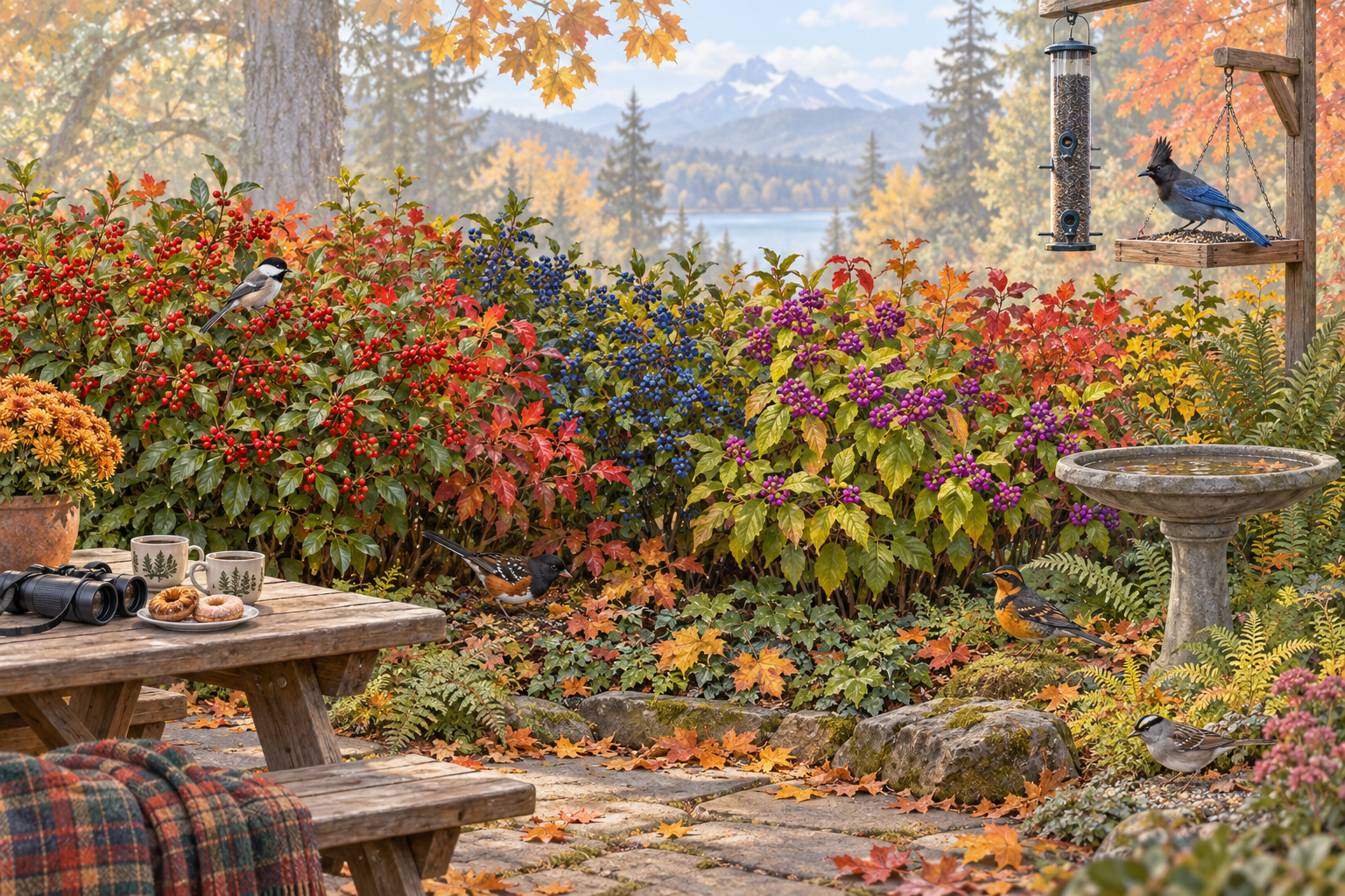 The Shrub Layer: The Hardworking Middle of a Backyard Bird Sanctuary