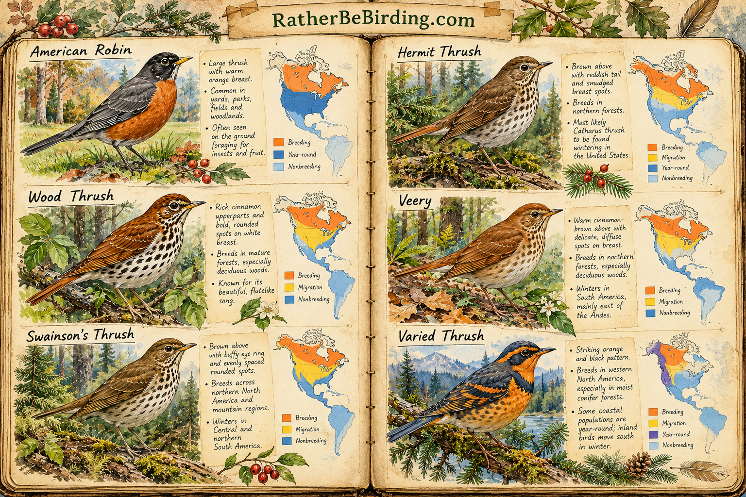 Learn Bird Families