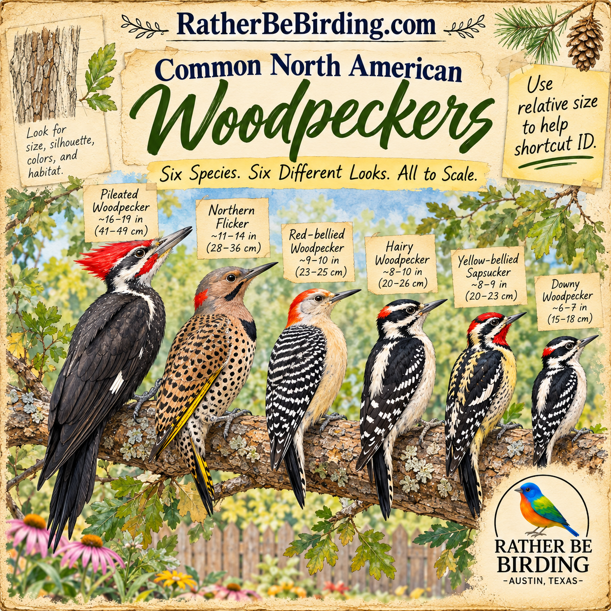 Using Relative Size to Become a Better Birder