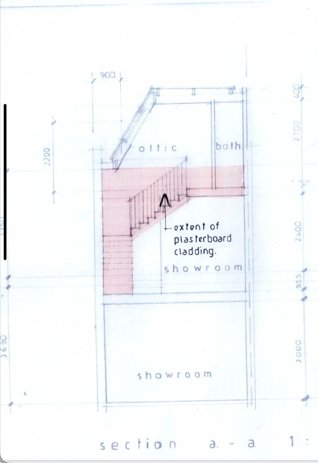 plaster now installed 